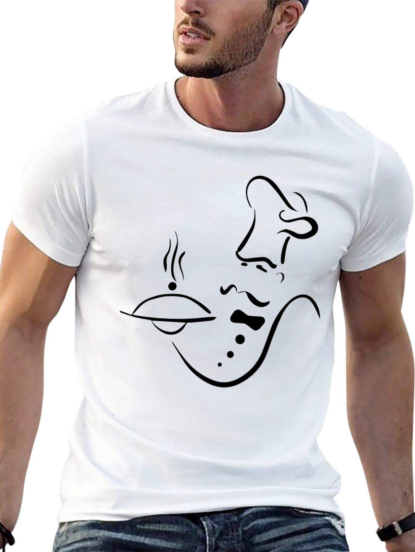 Chef Silhouette Black T-Shirt