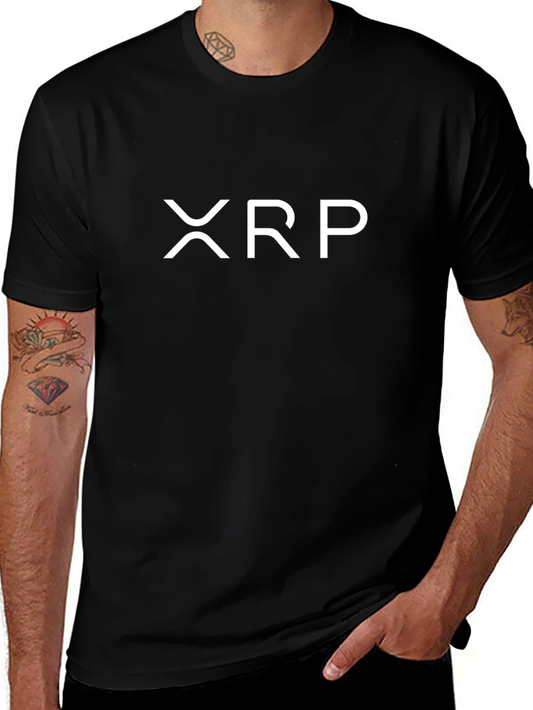 XRP Crypto T-Shirt - Black