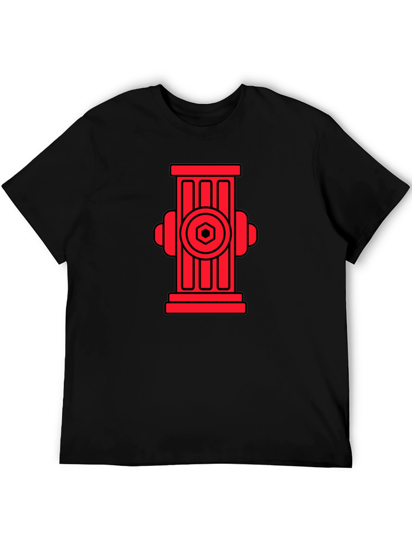 Fire Hydrant Graphic T-Shirt