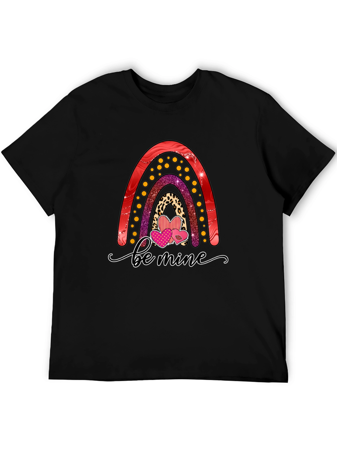 Be Mine Rainbow Valentines Day T-Shirt