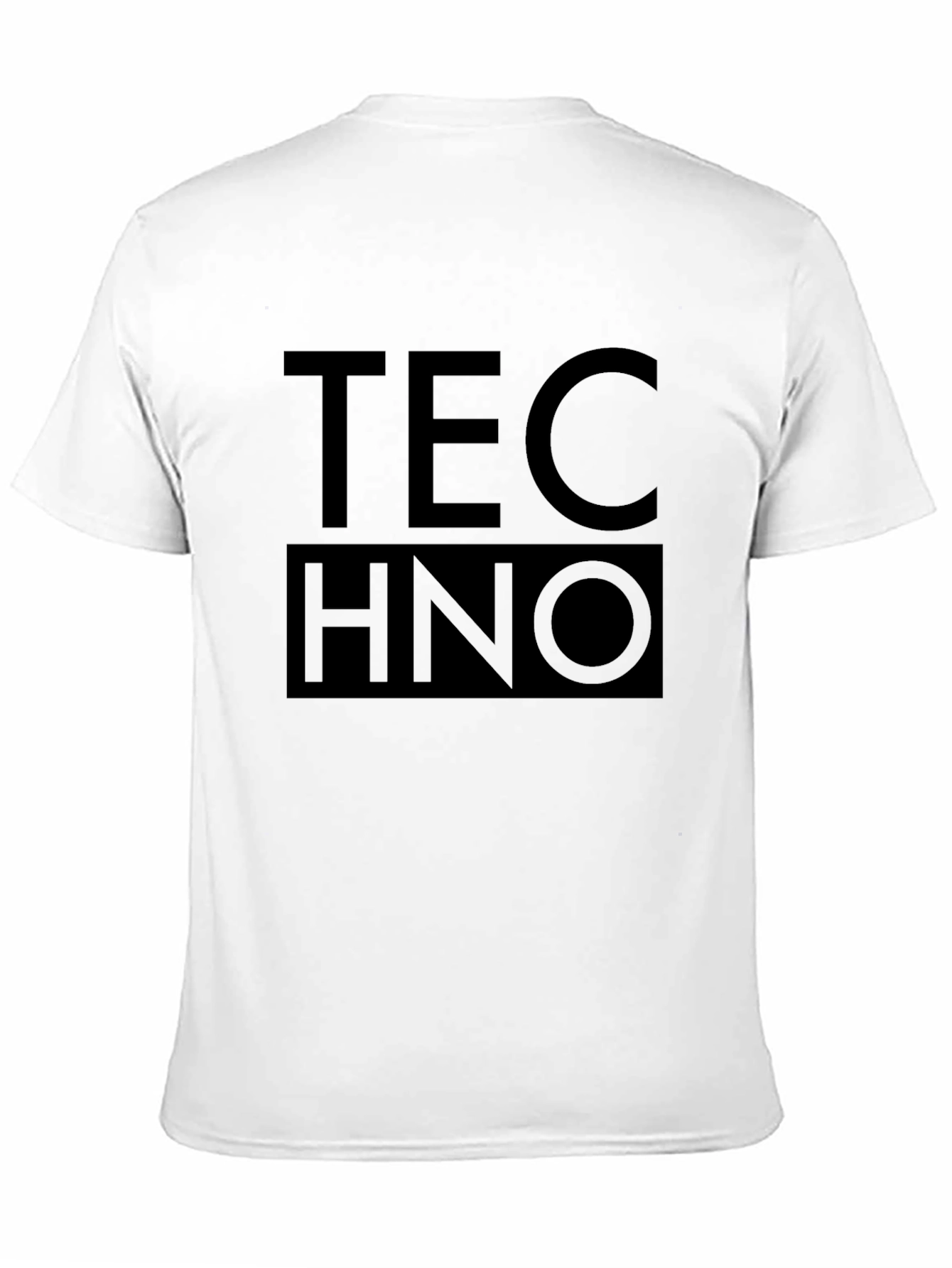 Techno Graphic Black T-Shirt