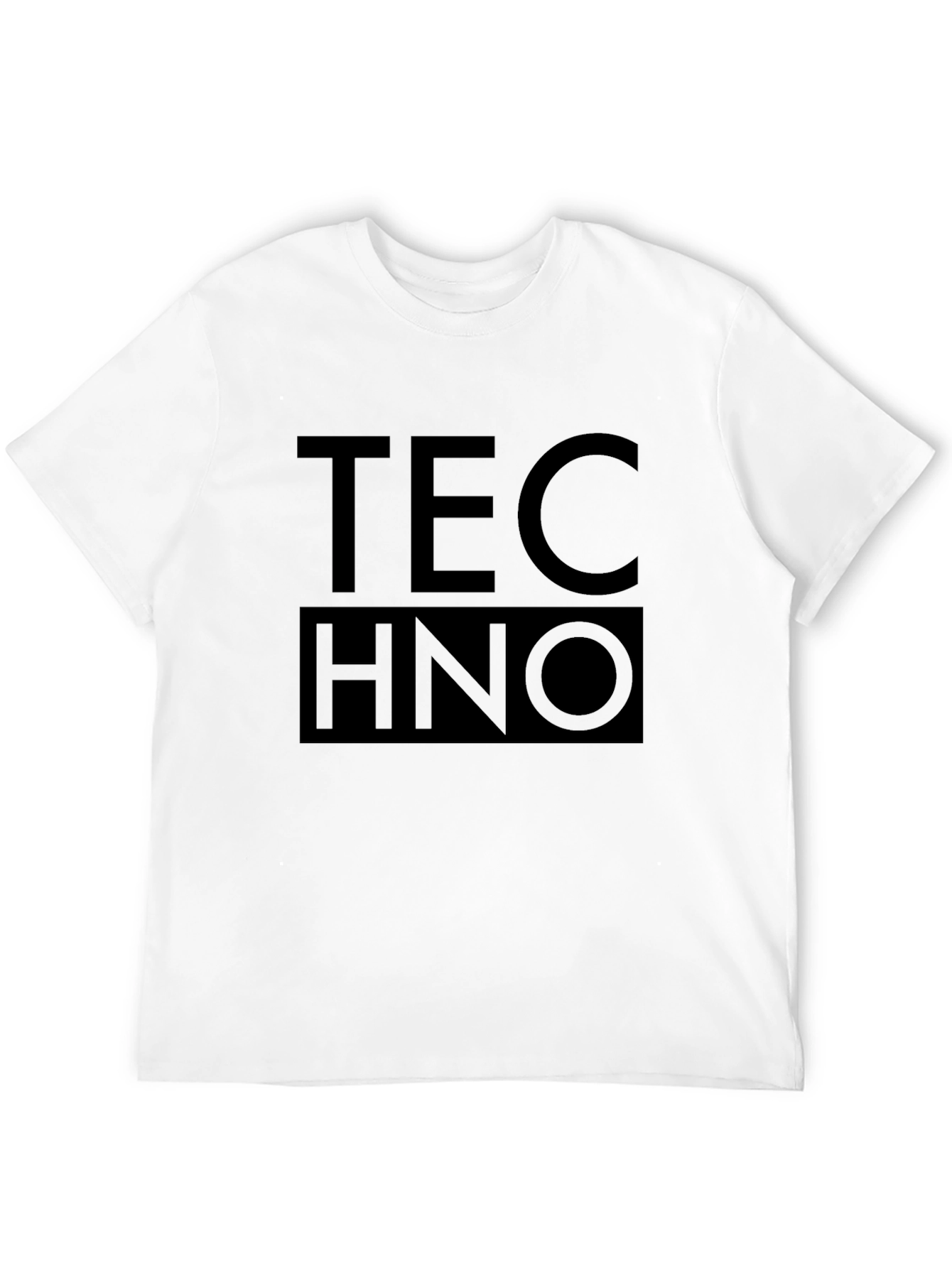 Techno Graphic Black T-Shirt