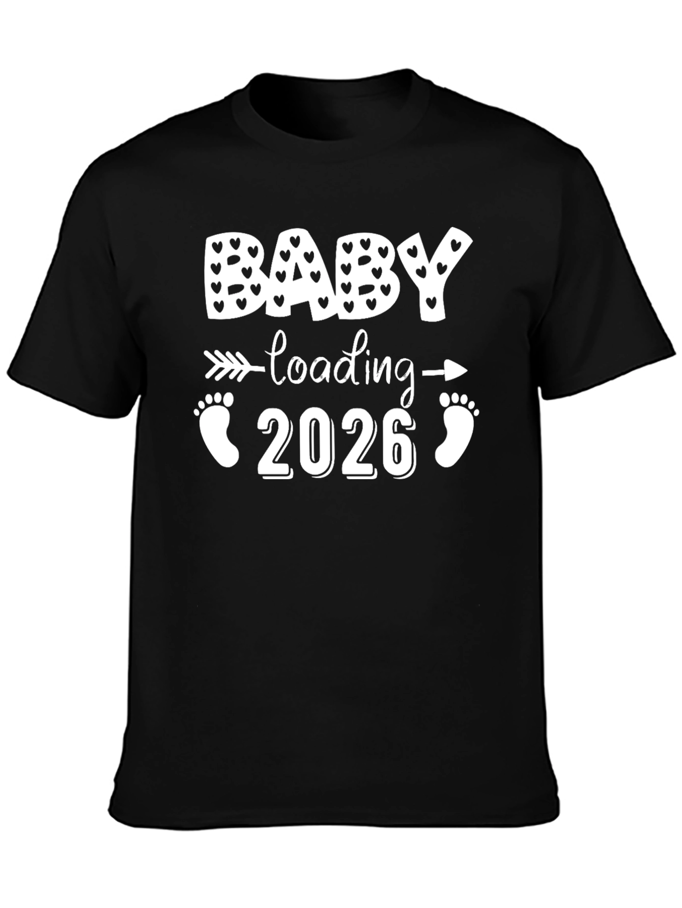 Baby Loading 2026 T-Shirt - New Parent Announcement