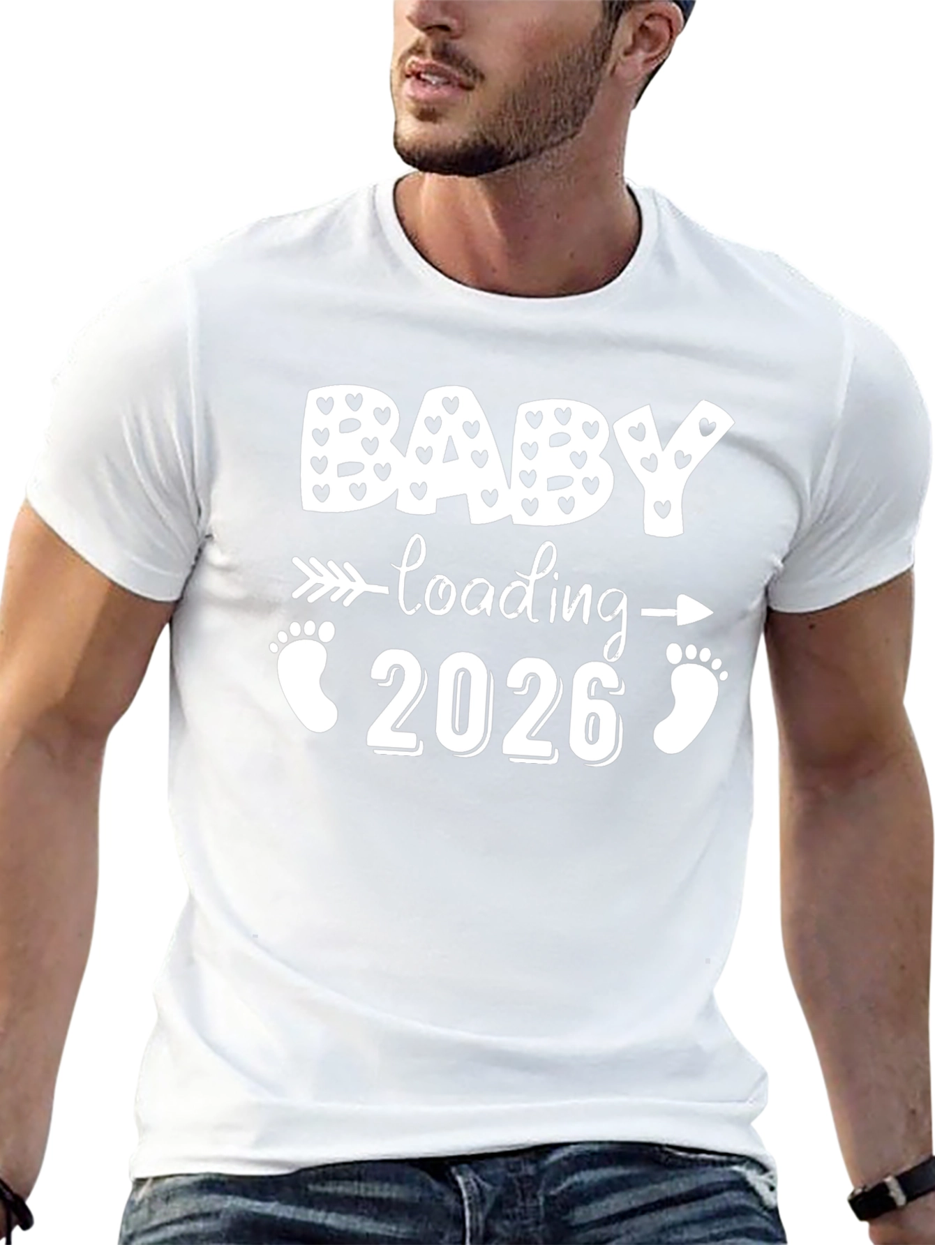 Baby Loading 2026 T-Shirt - New Parent Announcement