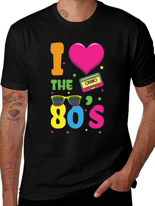 I Love the 80s T-Shirt - Retro Style Tee