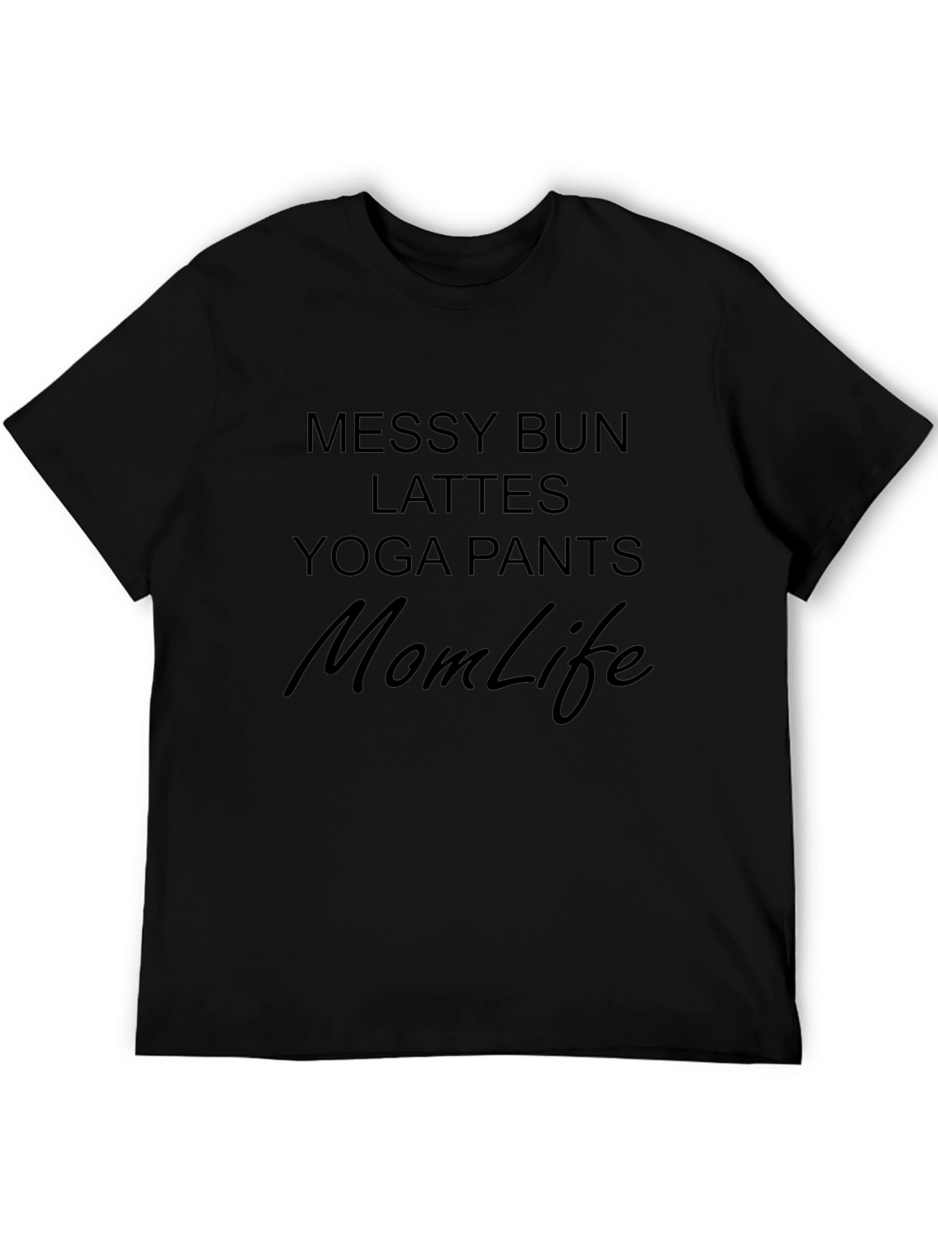 Mom Life Messy Bun T-Shirt