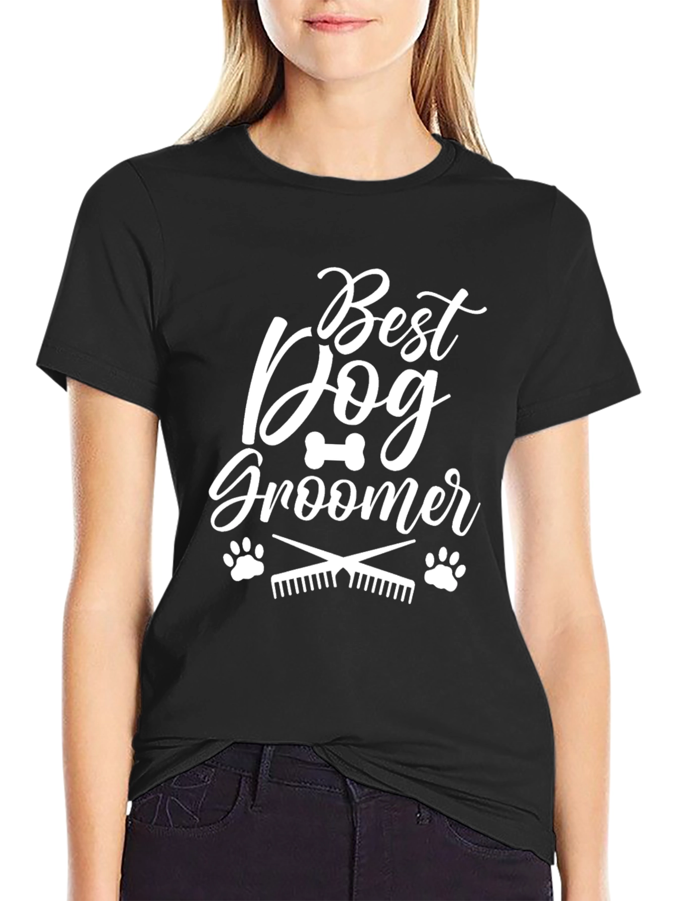 Best Dog Groomer Graphic T-Shirt