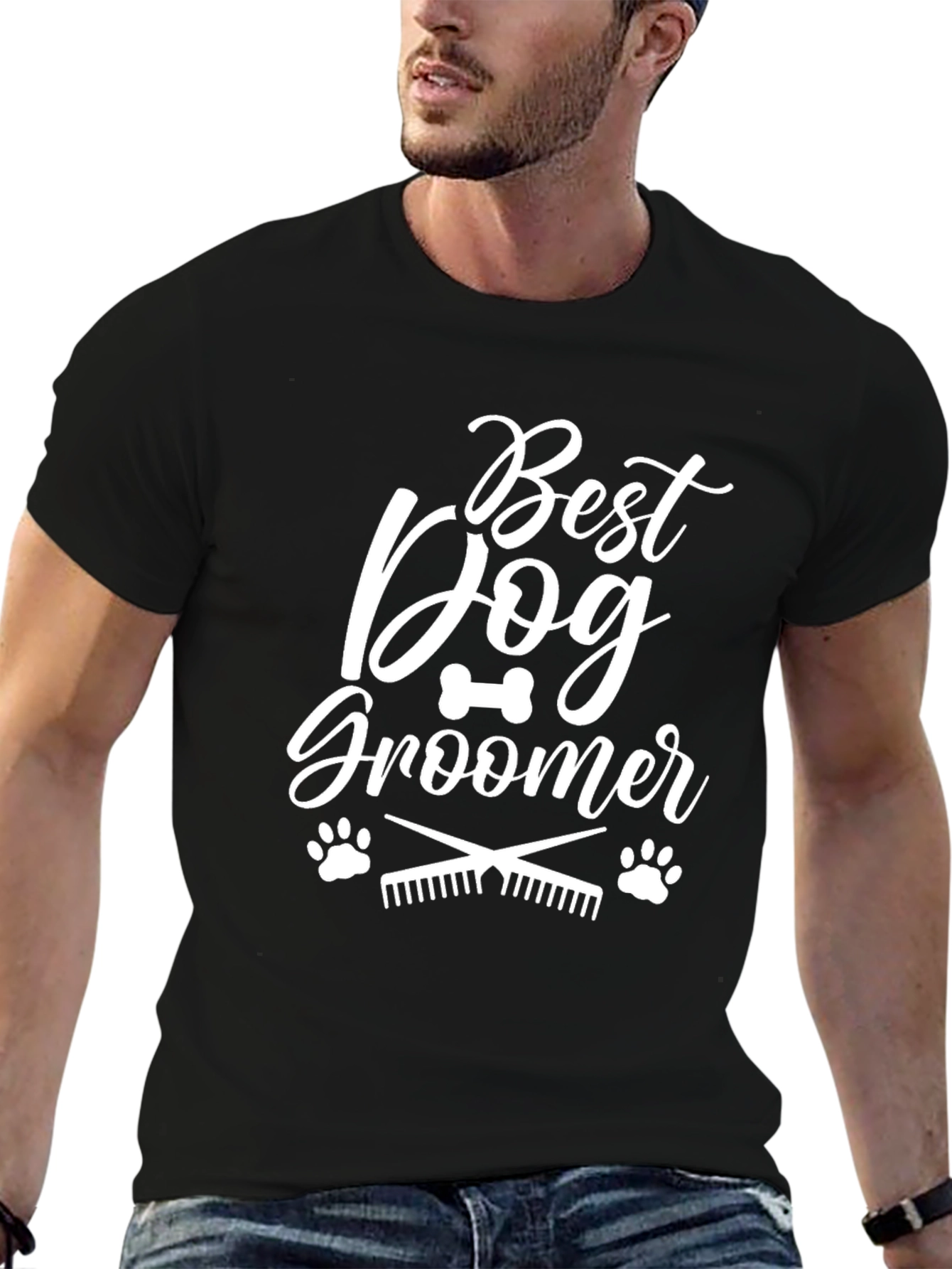 Best Dog Groomer Graphic T-Shirt