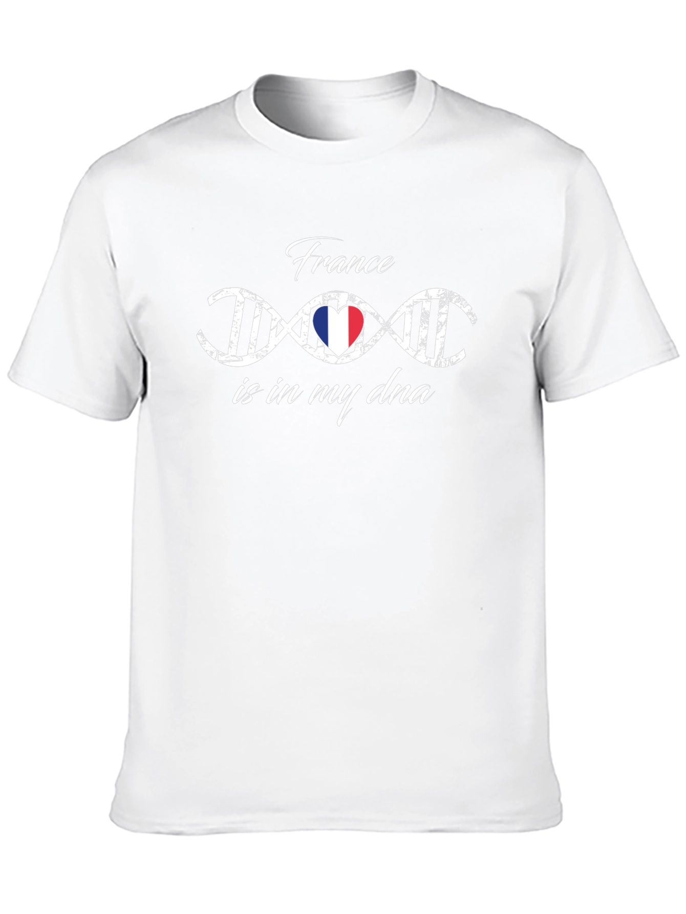 France DNA Black T-Shirt