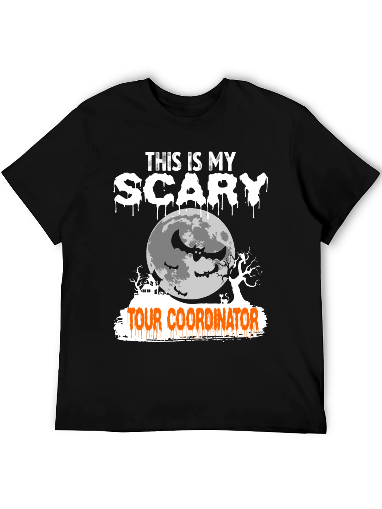 Scary Tour Coordinator Halloween T-Shirt