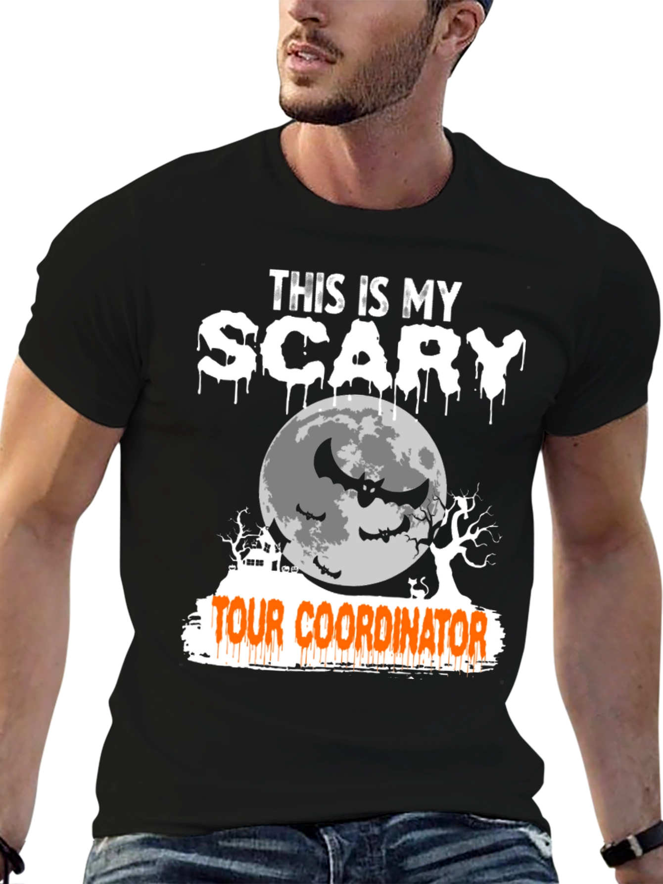 Scary Tour Coordinator Halloween T-Shirt
