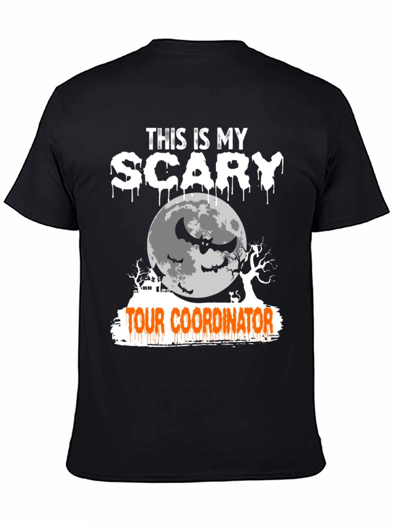 Scary Tour Coordinator Halloween T-Shirt