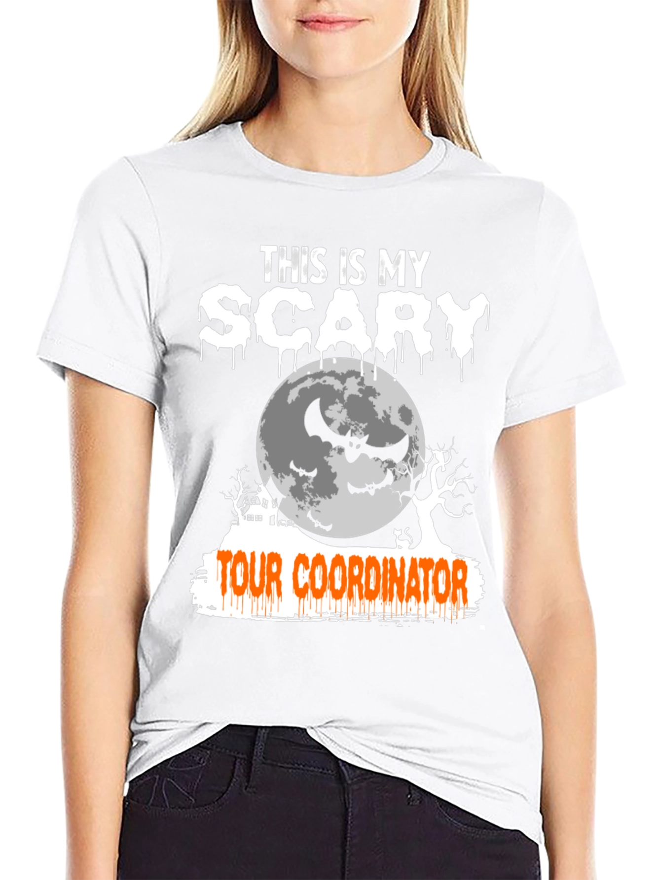 Scary Tour Coordinator Halloween T-Shirt