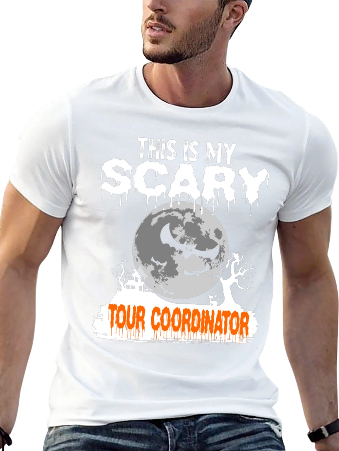 Scary Tour Coordinator Halloween T-Shirt