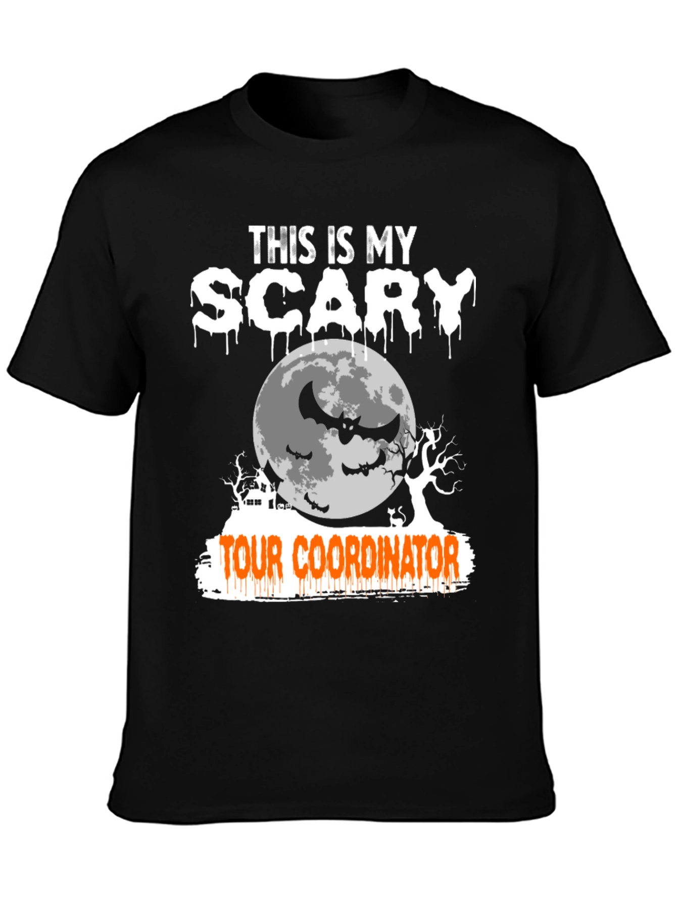 Scary Tour Coordinator Halloween T-Shirt