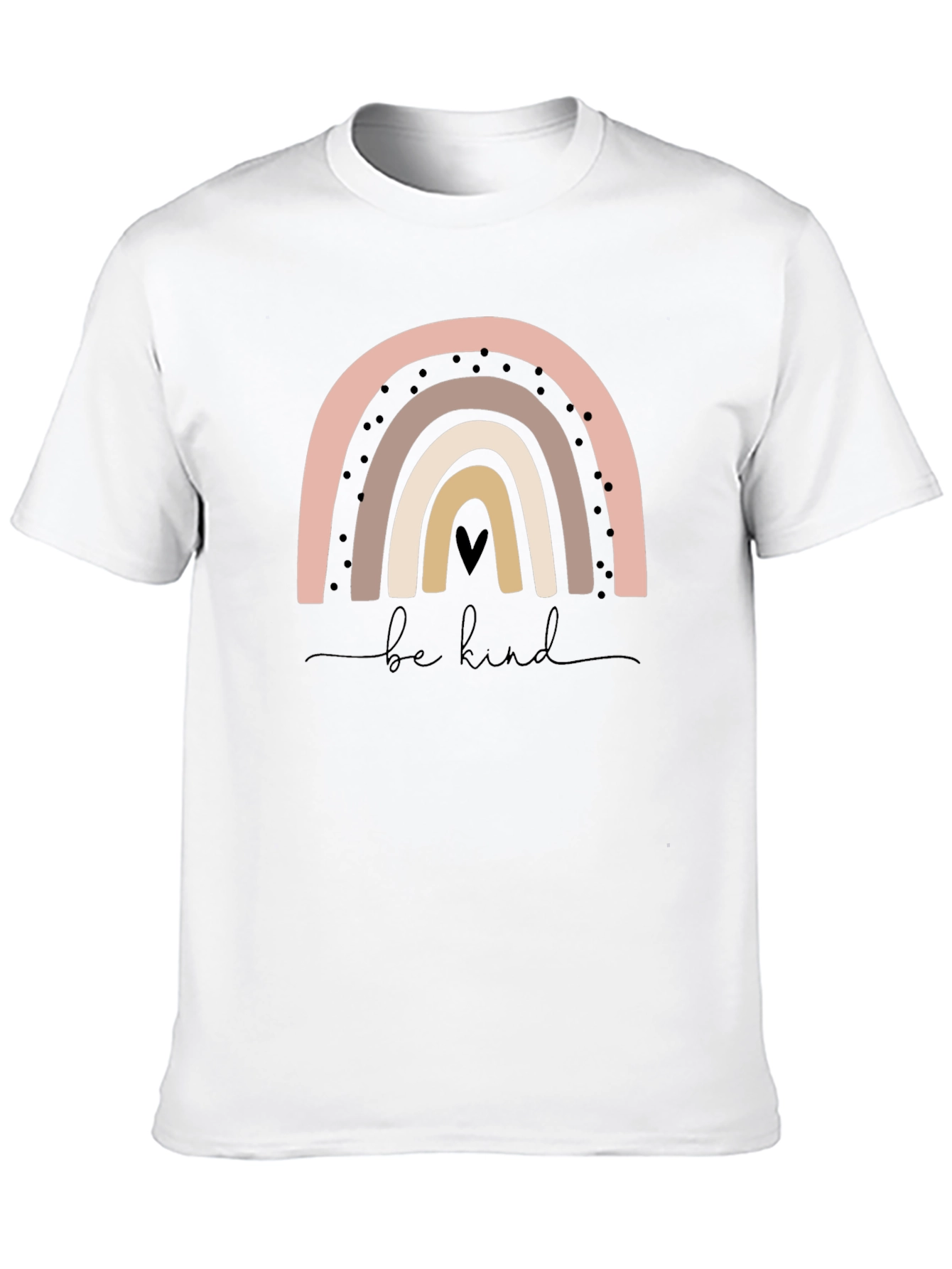 Boho Rainbow Be Kind Graphic Tee