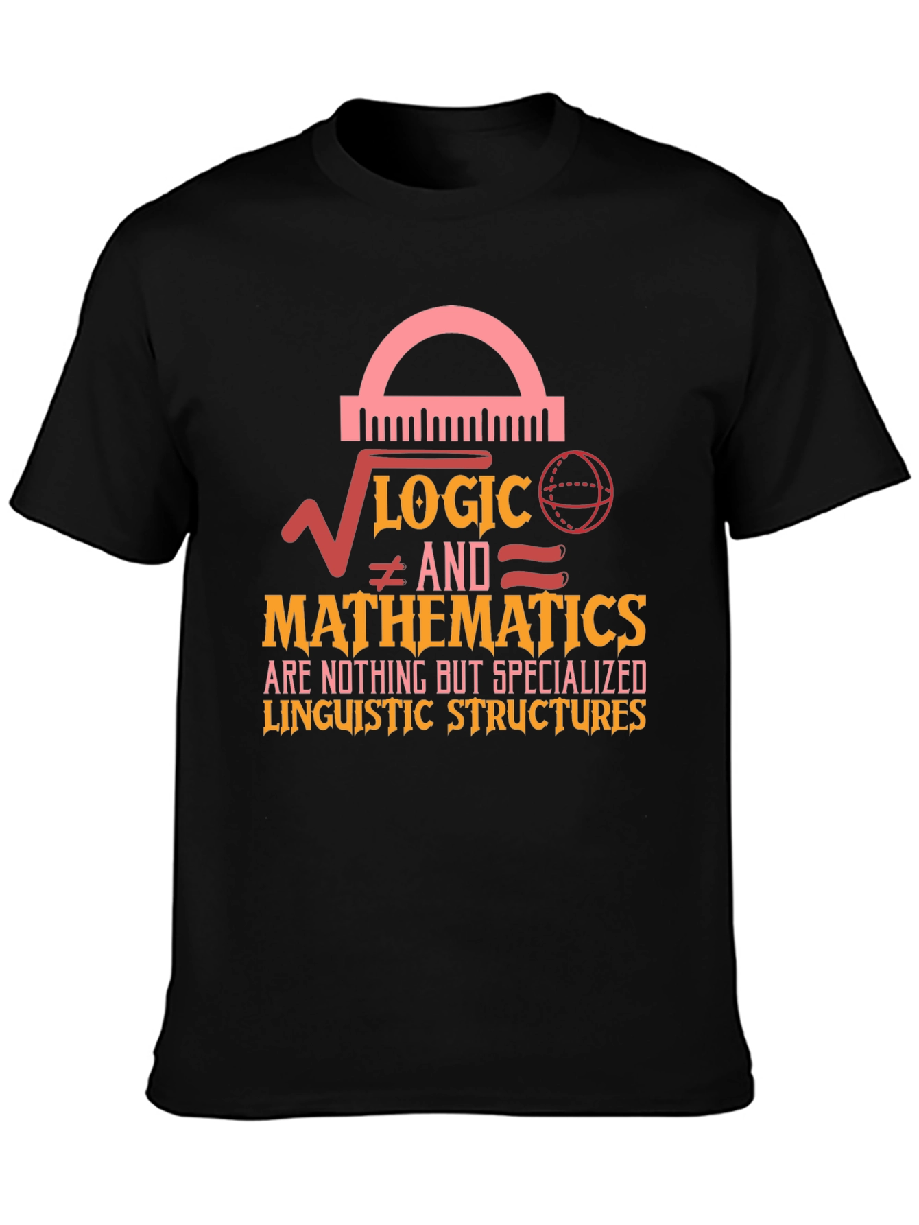 Logic & Math Linguistic Structure Graphic Tee