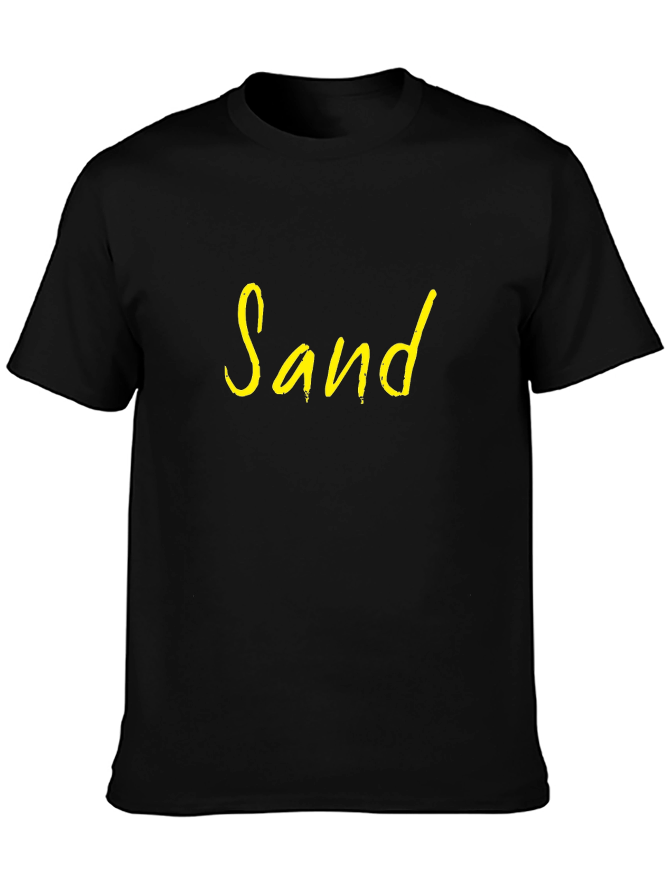 Sand Graphic T-Shirt - Casual Style