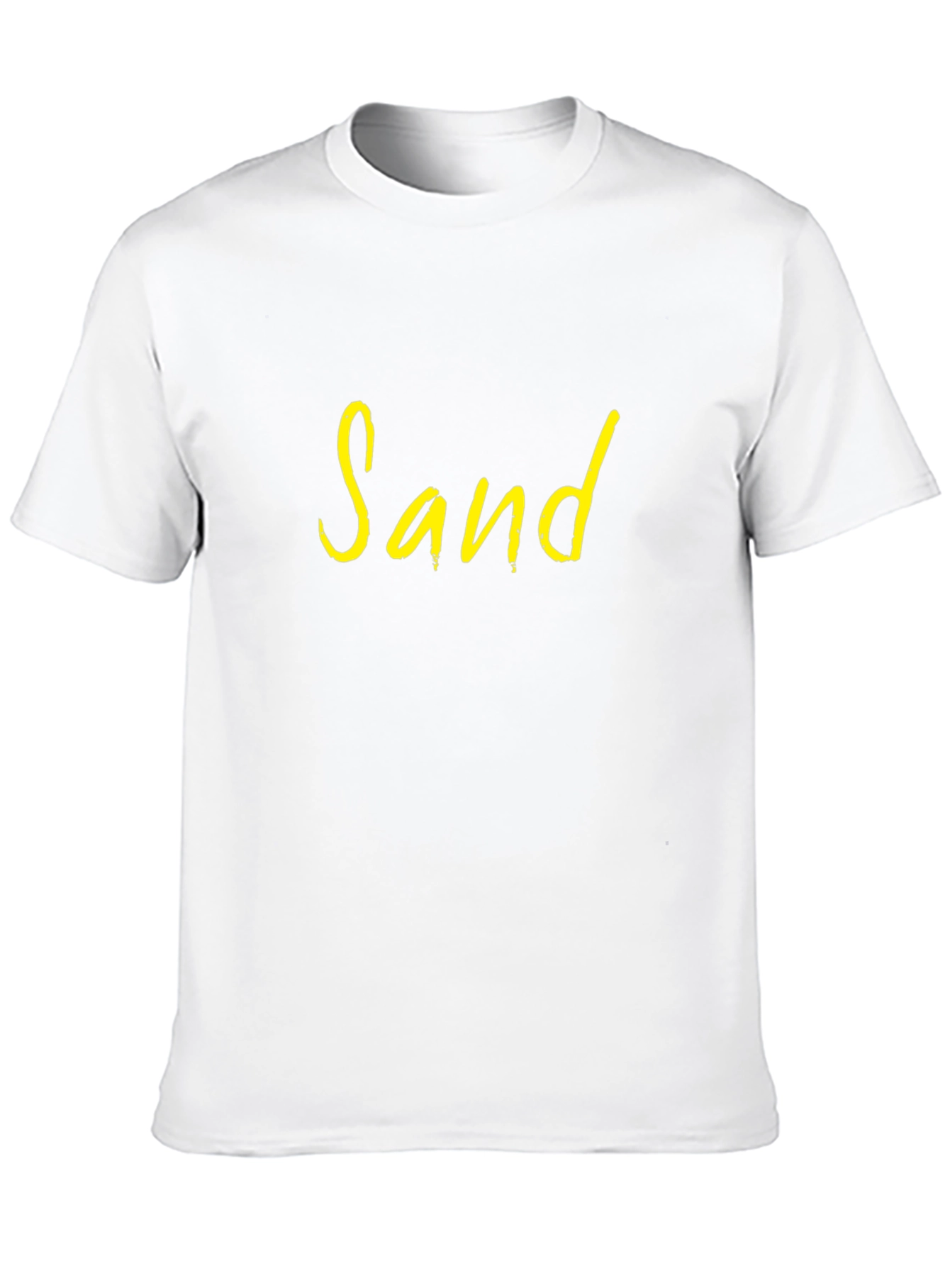 Sand Graphic T-Shirt - Casual Style