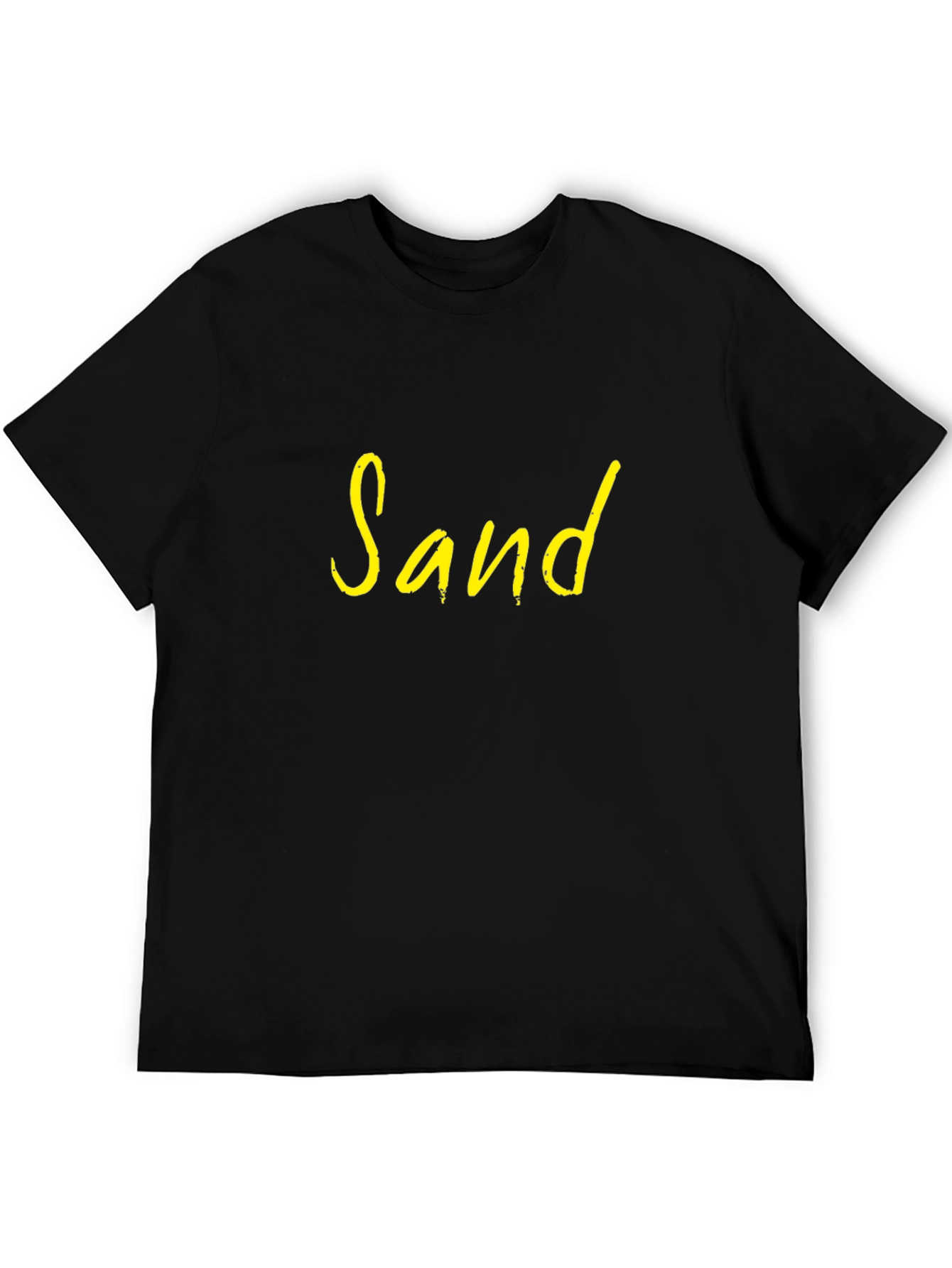 Sand Graphic T-Shirt - Casual Style