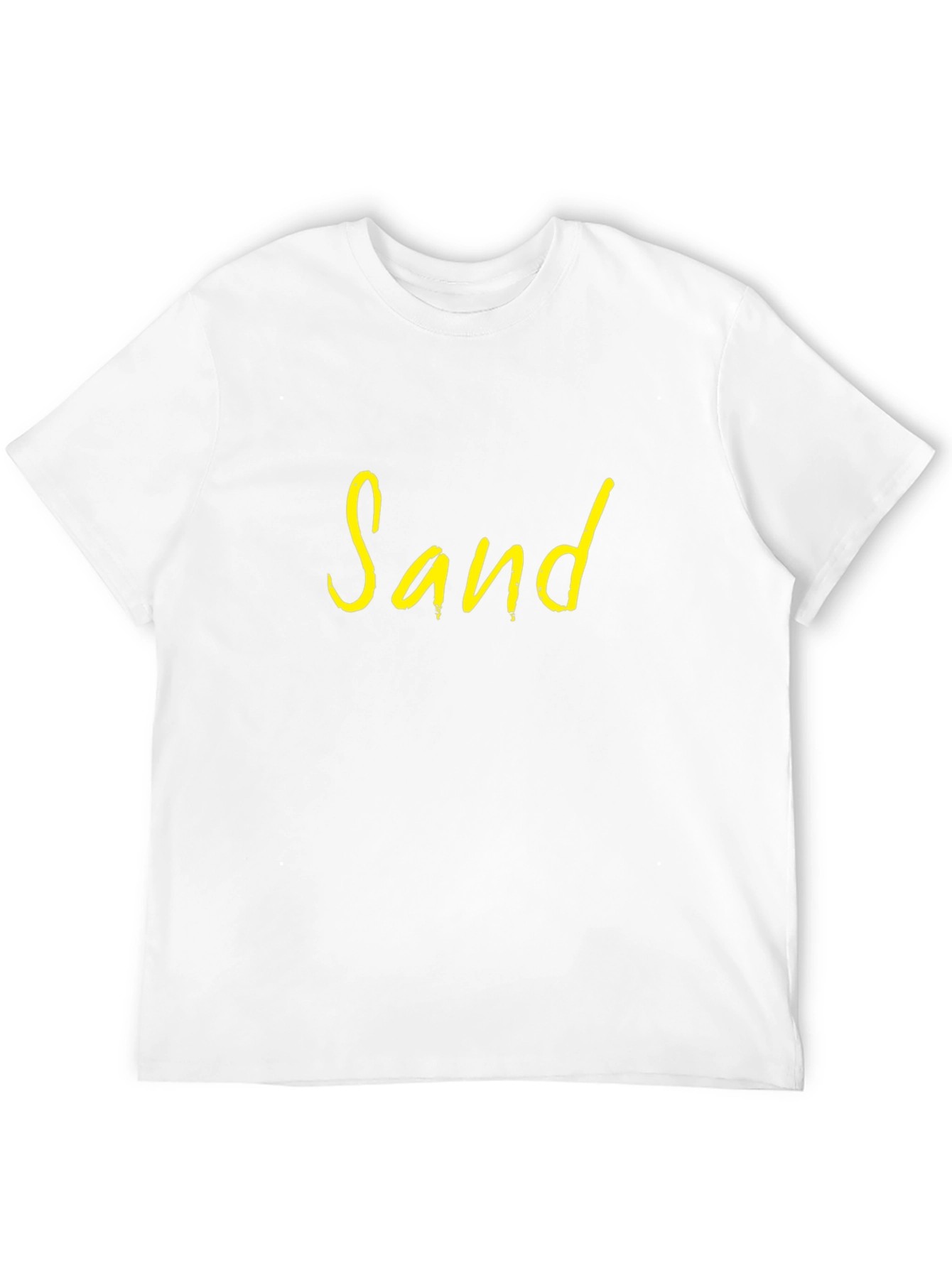 Sand Graphic T-Shirt - Casual Style
