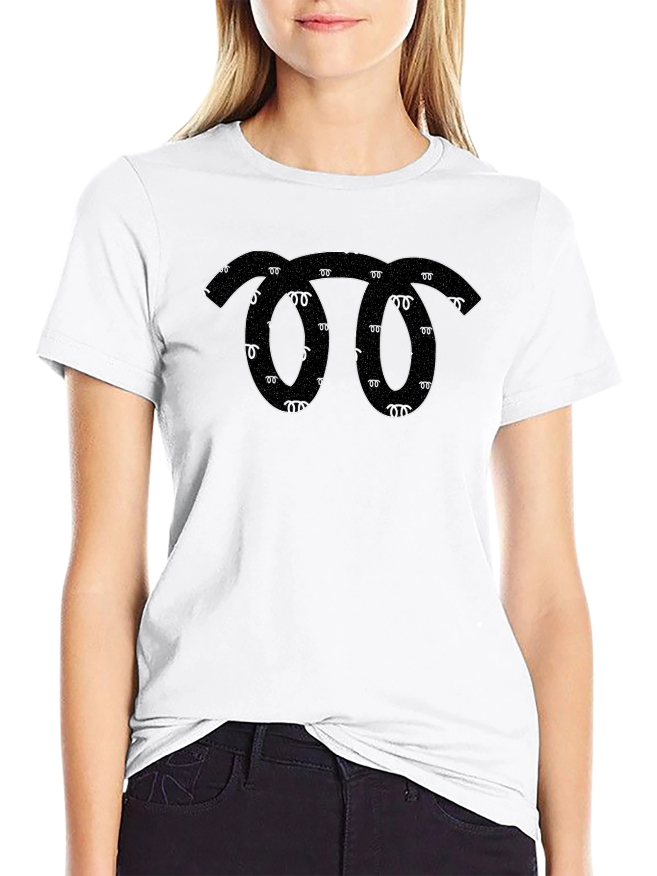 Abstract Eye Pattern T-Shirt