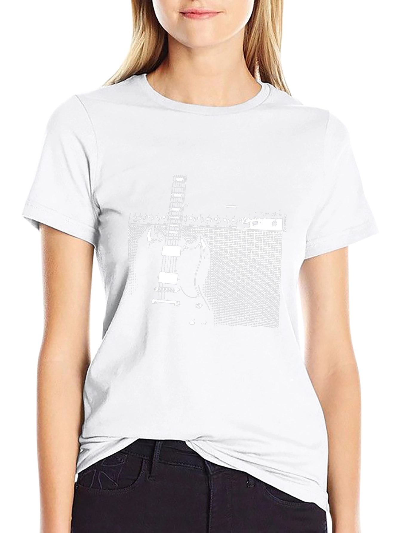 Guitar Amp T-Shirt - Rock Music Tee