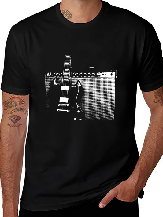 Guitar Amp T-Shirt - Rock Music Tee