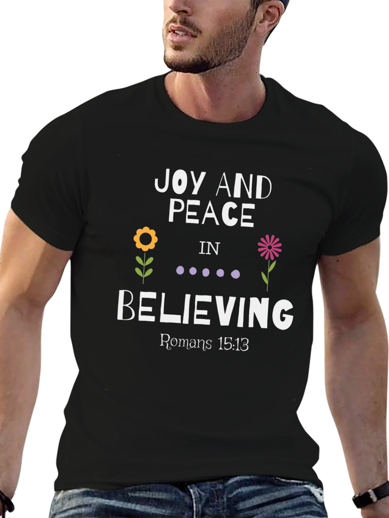 Joy and Peace in Believing Graphic Tee