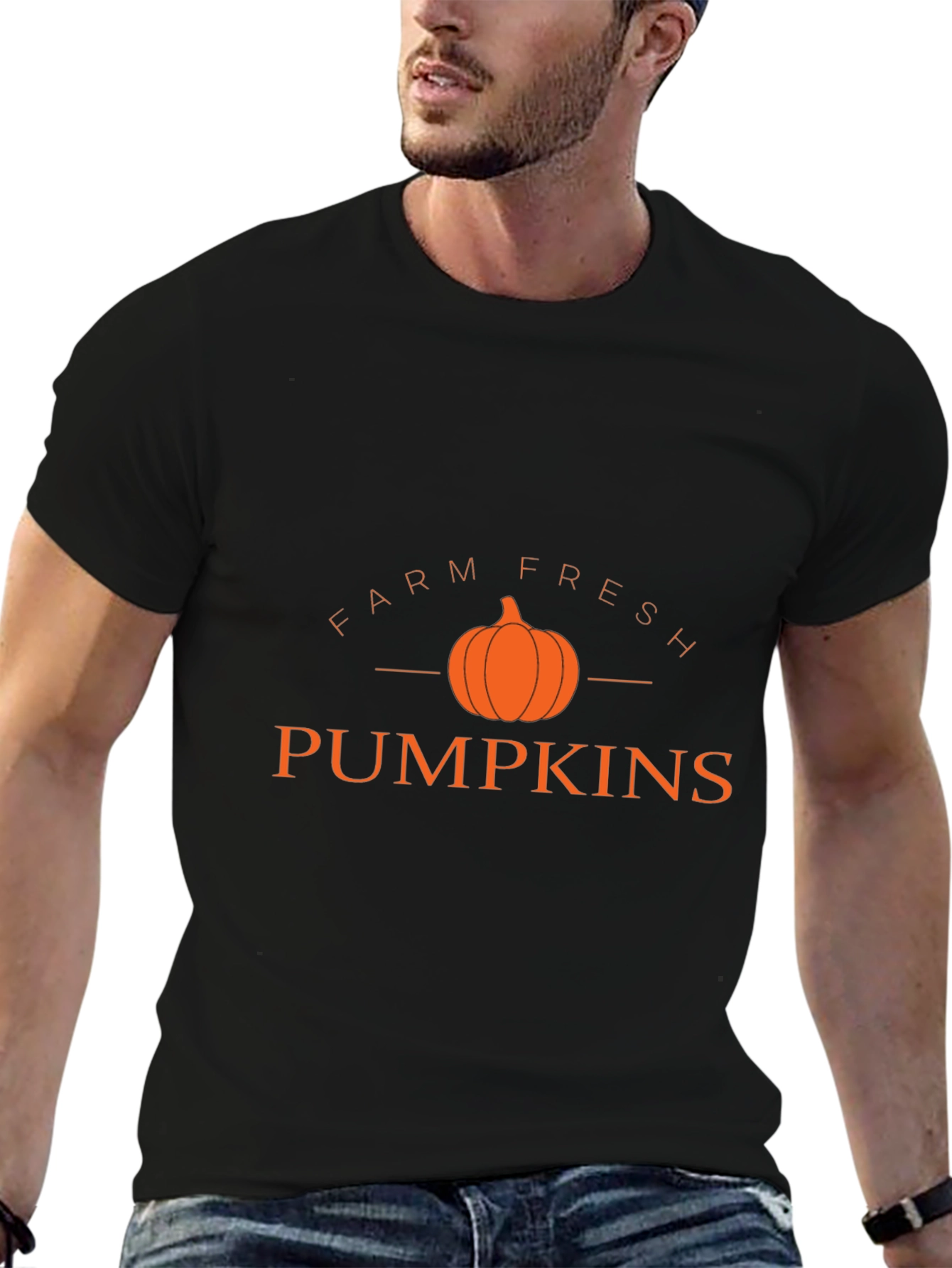 Farm Fresh Pumpkins T-Shirt - Fall Harvest Tee