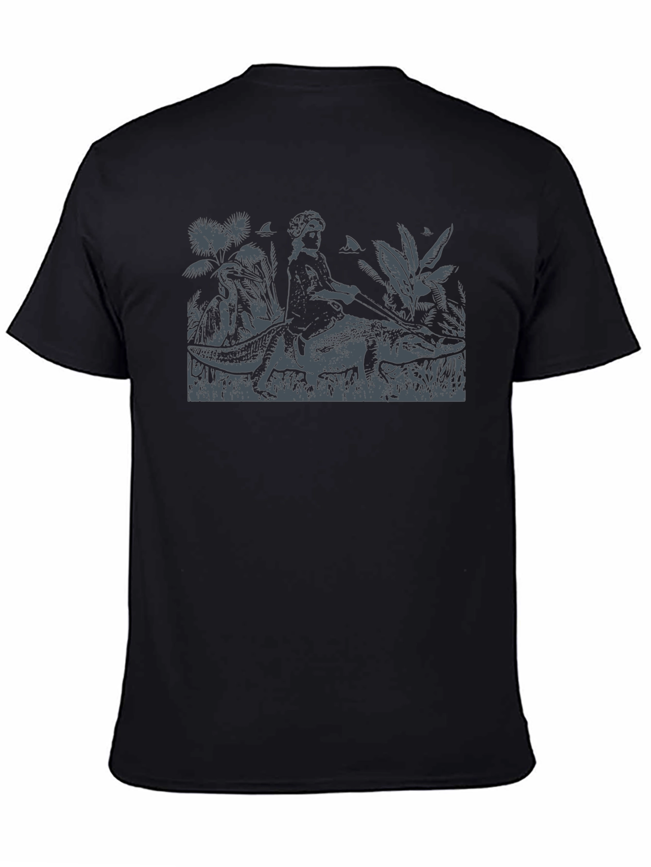 Graphic Tee: Crocodile Rider