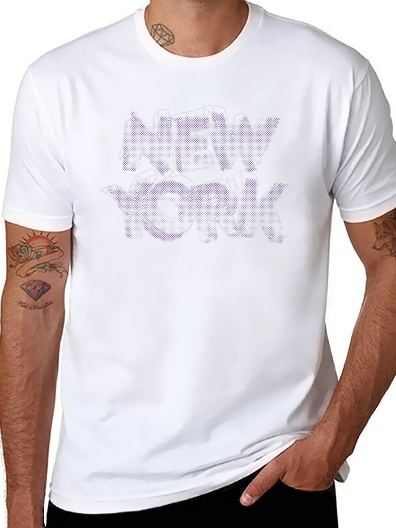 New York Graphic Black T-Shirt