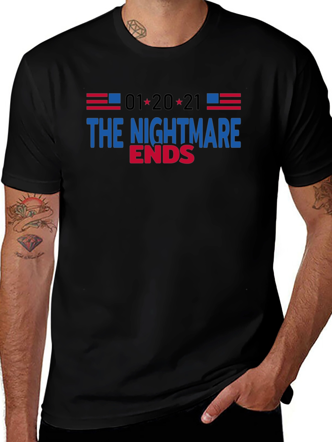 The Nightmare Ends Graphic T-Shirt
