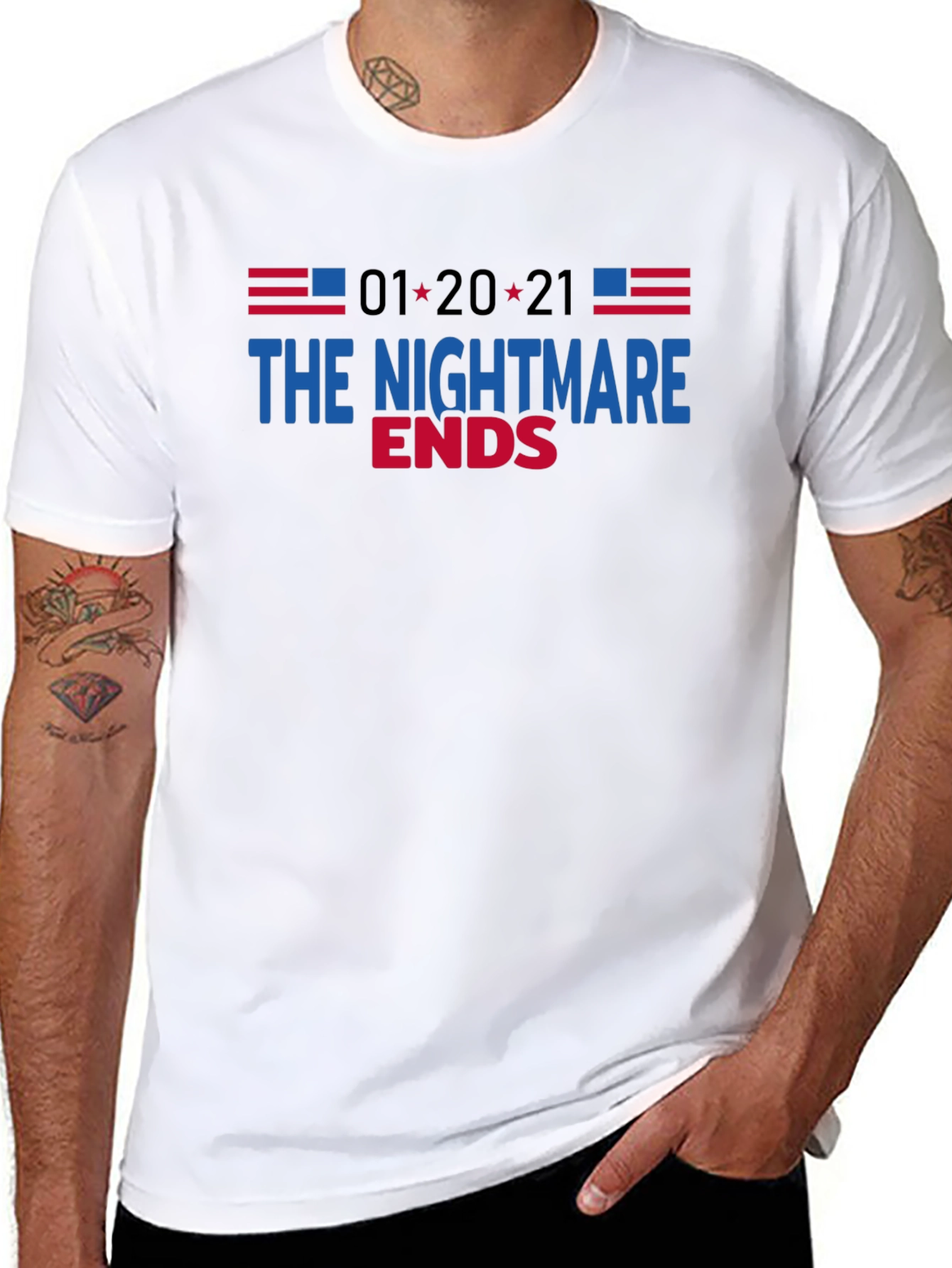 The Nightmare Ends Graphic T-Shirt