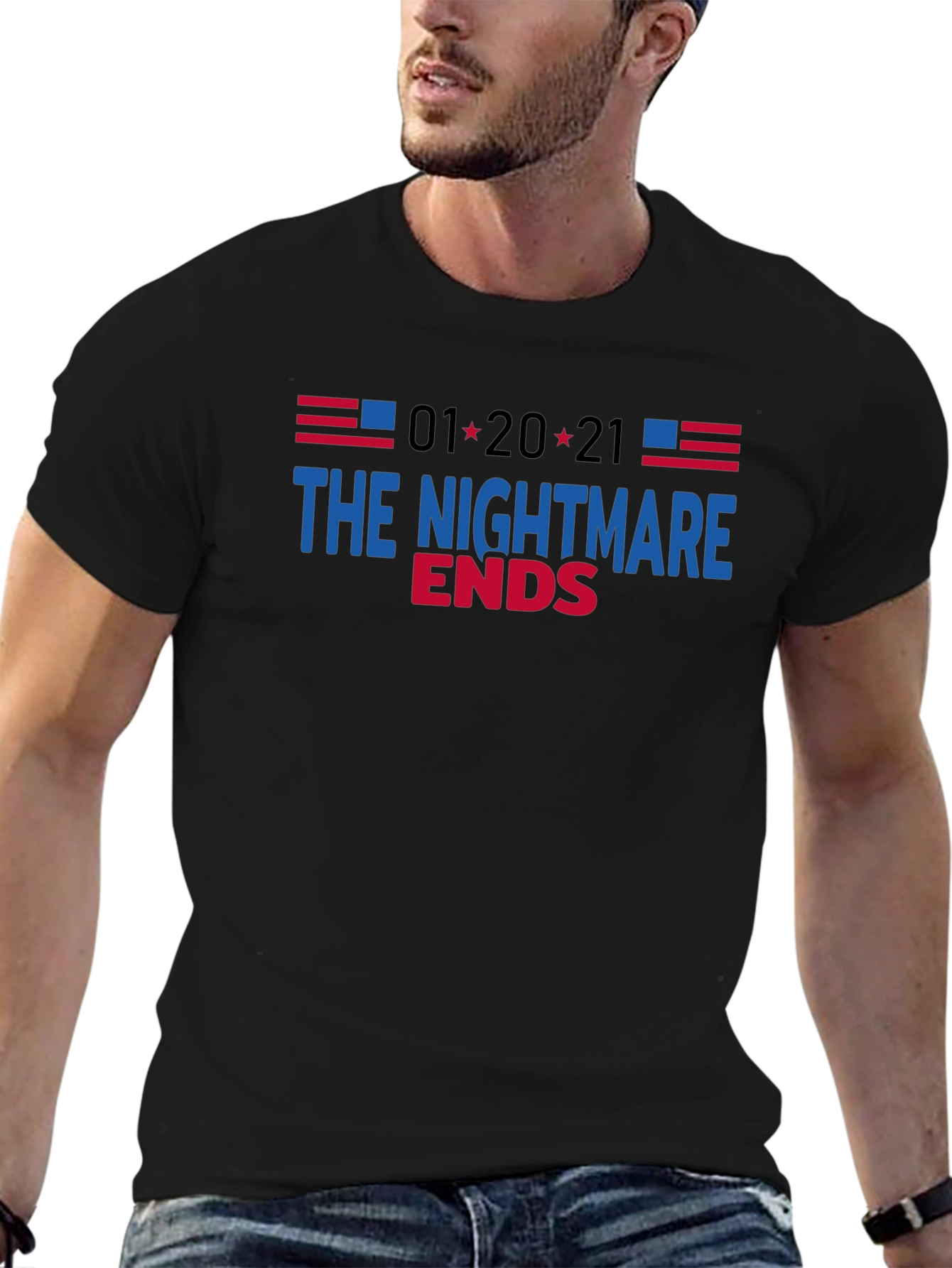 The Nightmare Ends Graphic T-Shirt
