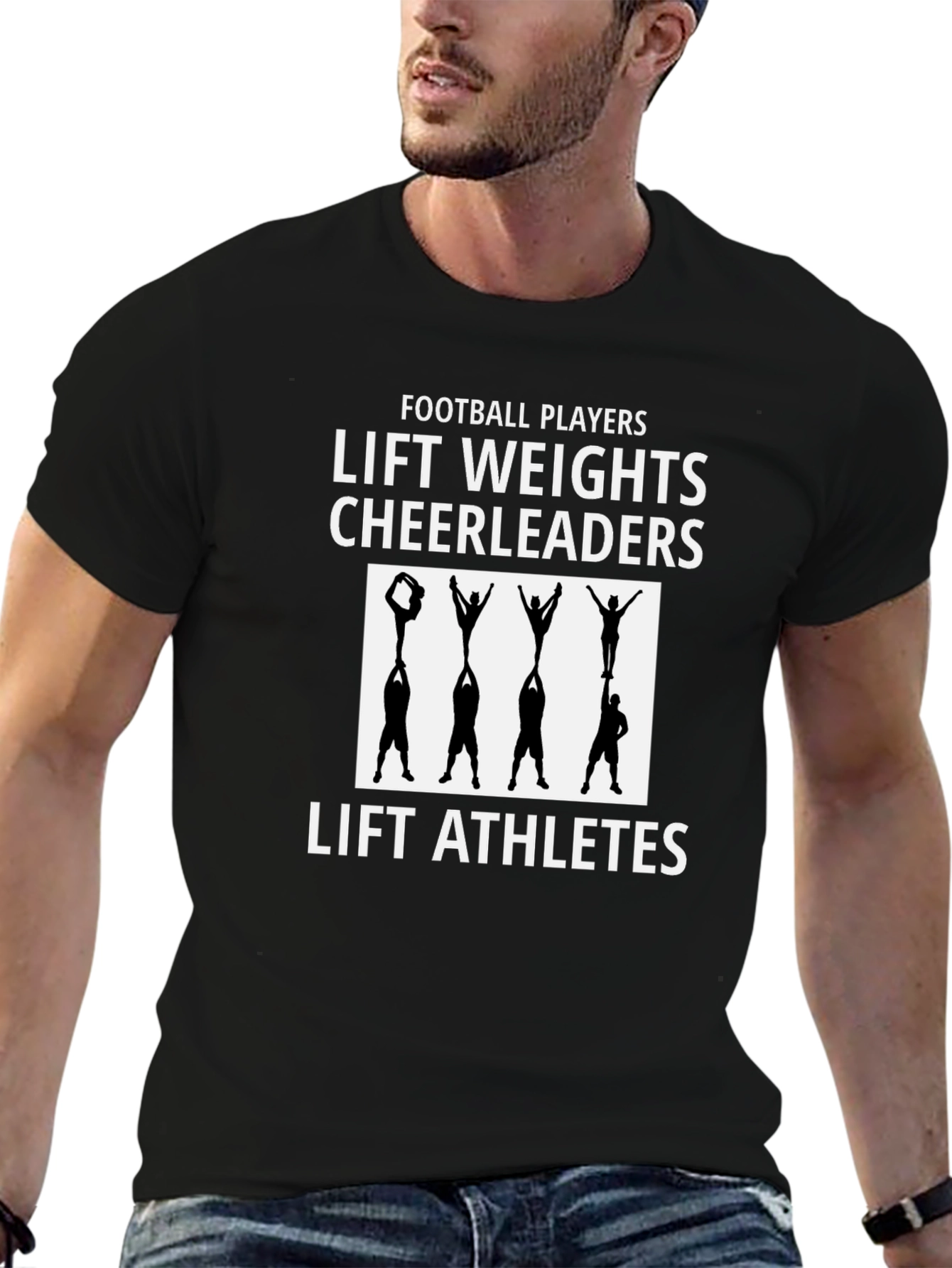 Football Players Cheerleaders T-Shirt