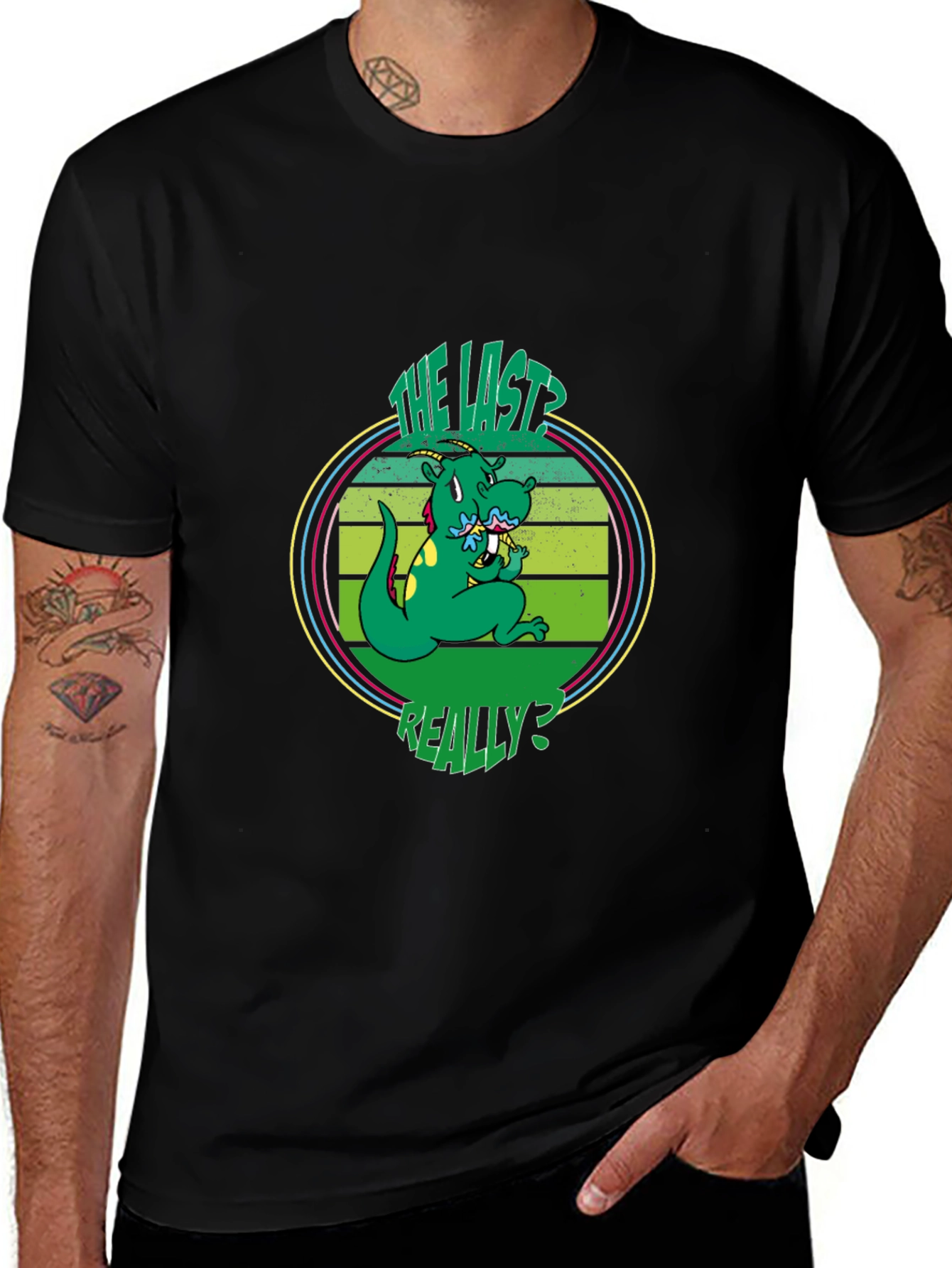 The Last Really? Dinosaur Graphic T-Shirt