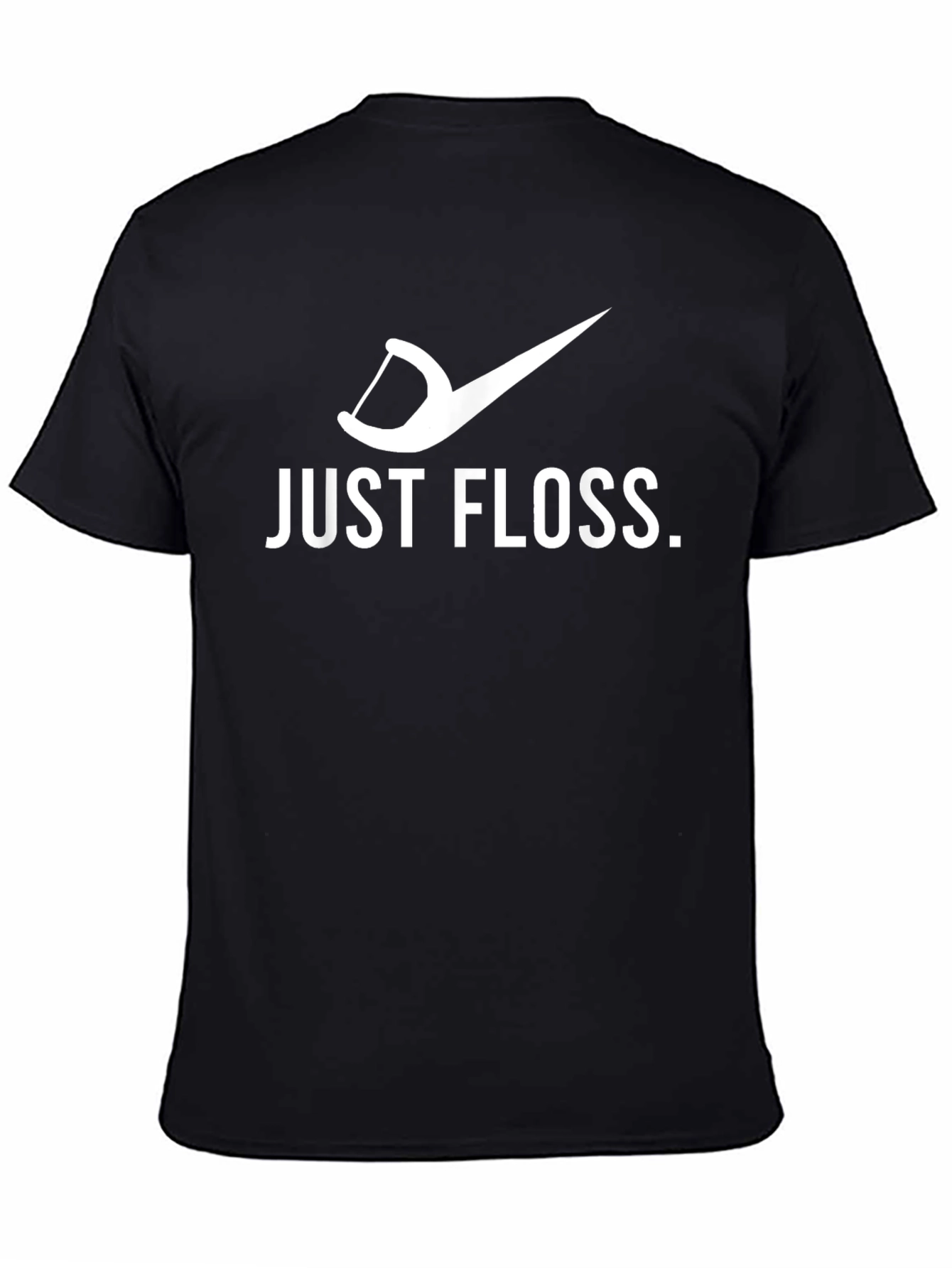 Just Floss T-Shirt Funny Dental Hygiene Tee