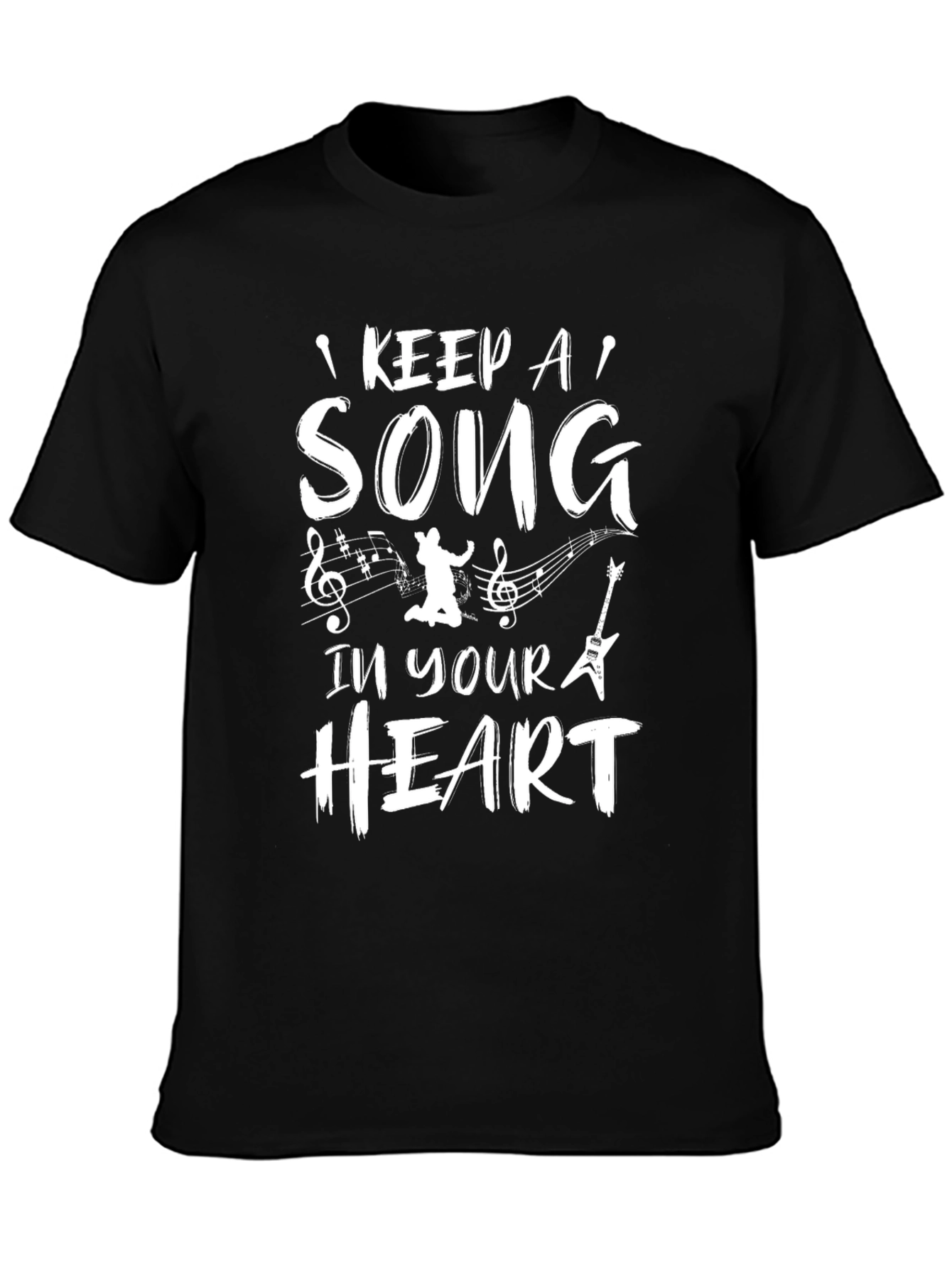 Keep A Song In Your Heart Graphic T-Shirt