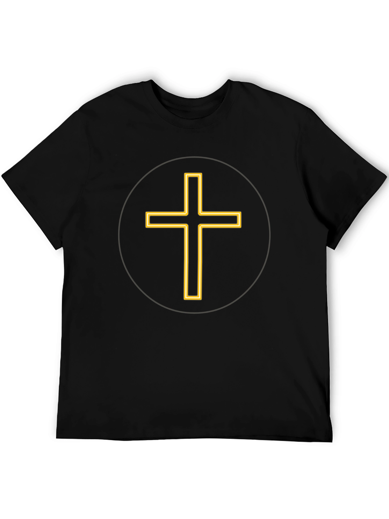 Classic Cross Graphic Tee - Black
