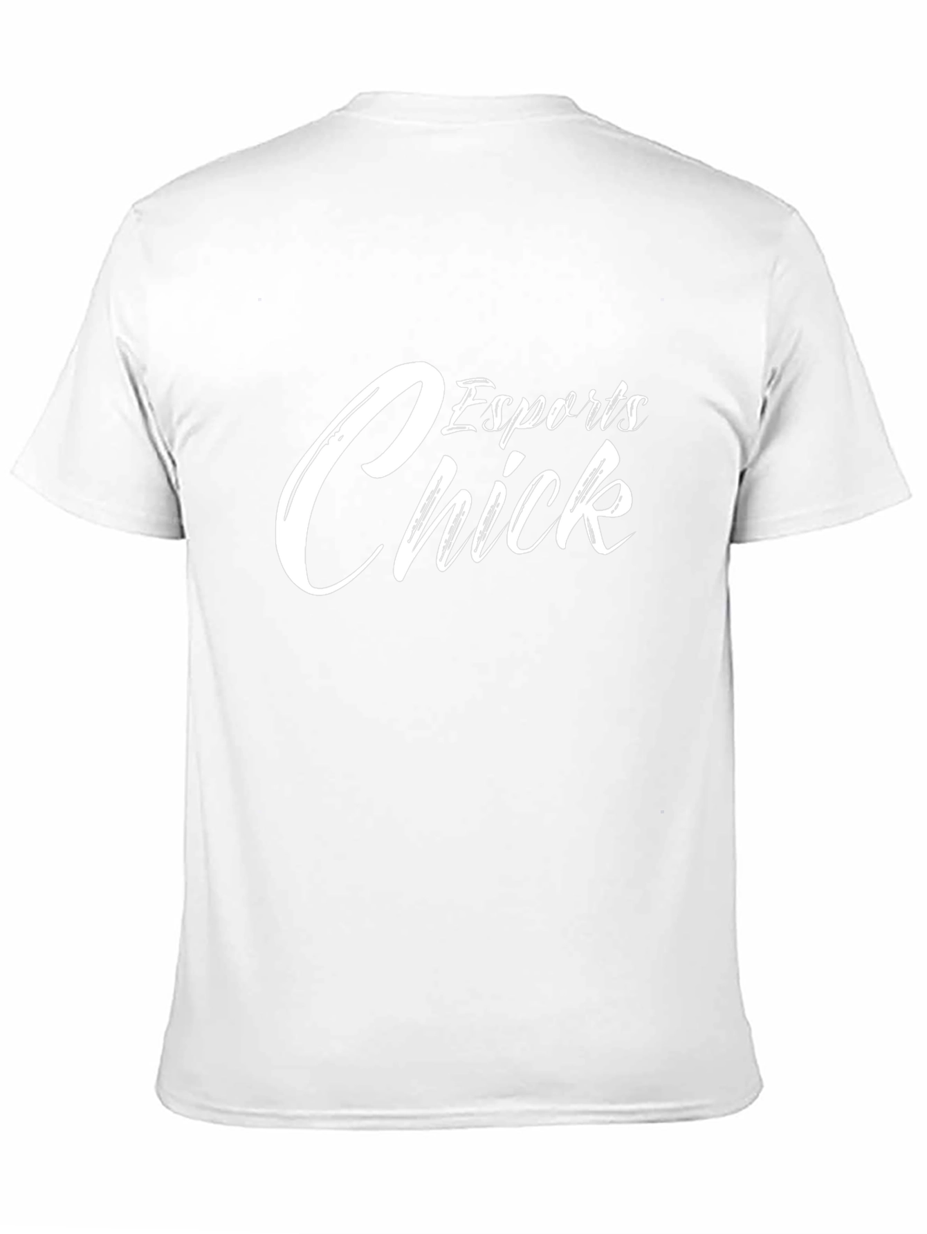 Esports Chick Graphic Tee - Casual Black T-Shirt