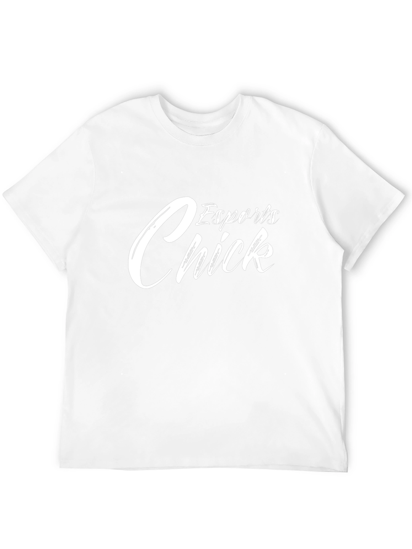 Esports Chick Graphic Tee - Casual Black T-Shirt