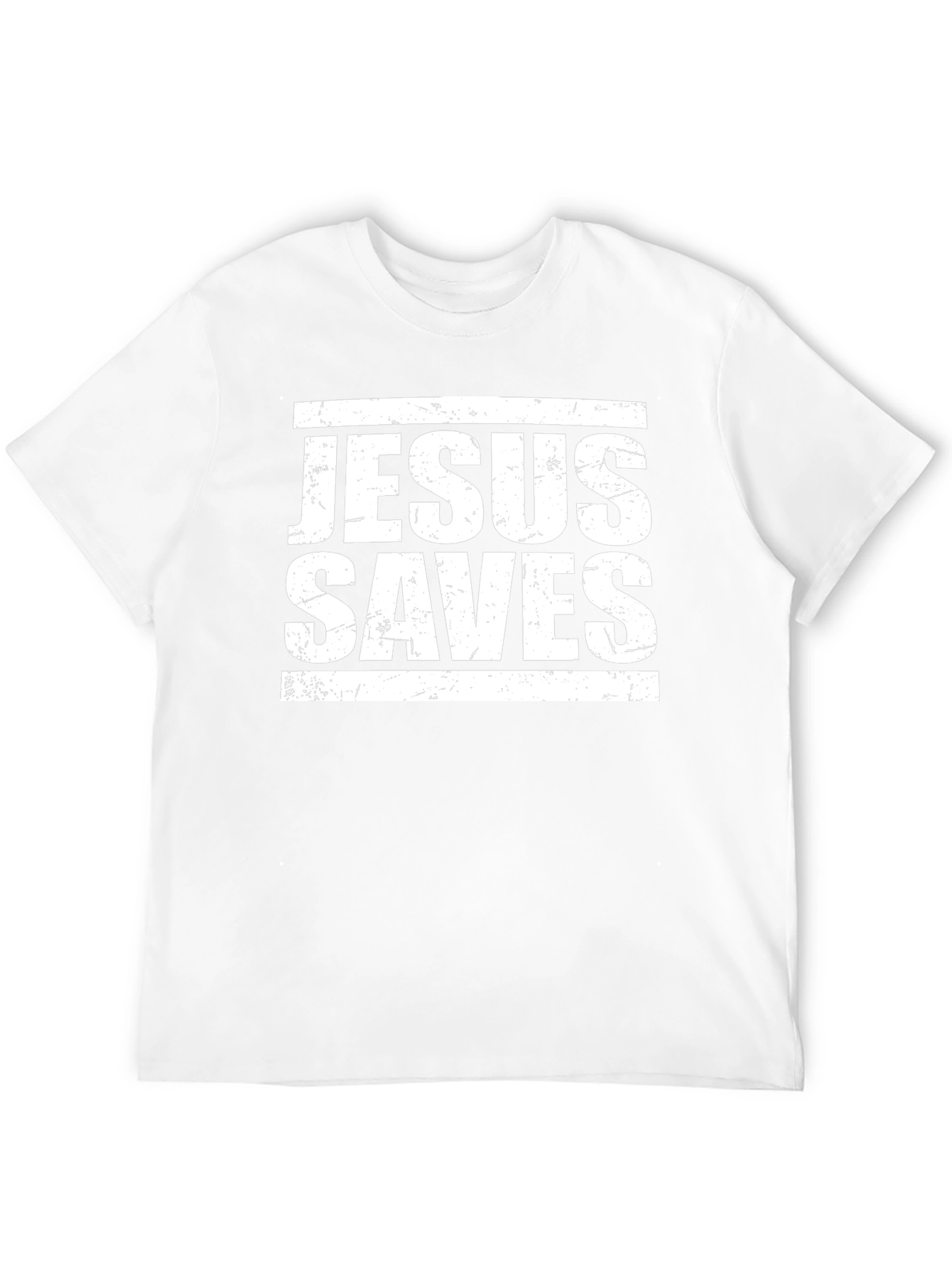 Jesus Saves Graphic T-Shirt - Religious Christian Tee