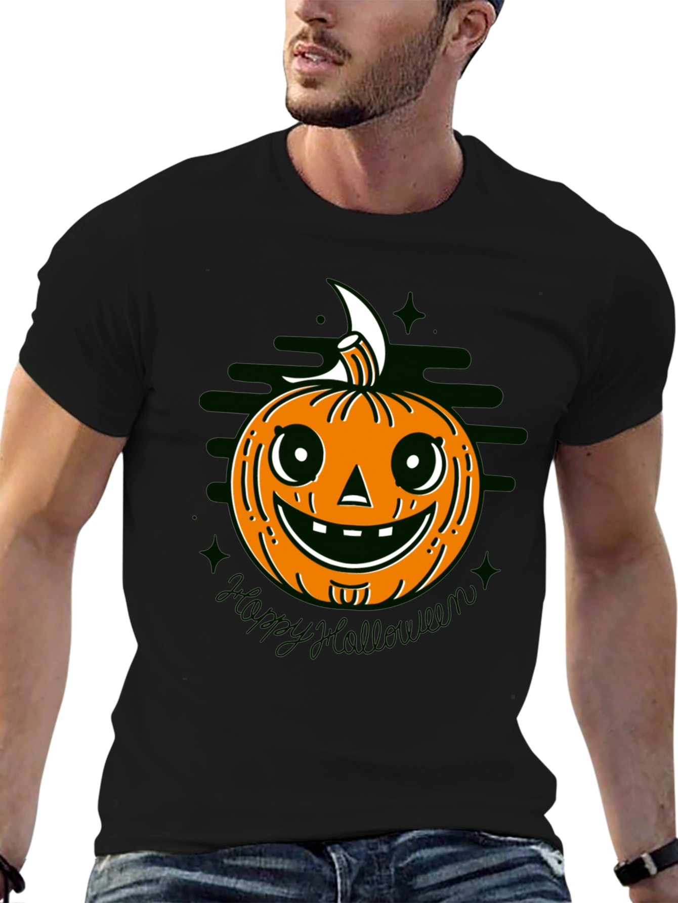 Halloween Pumpkin Graphic Tee