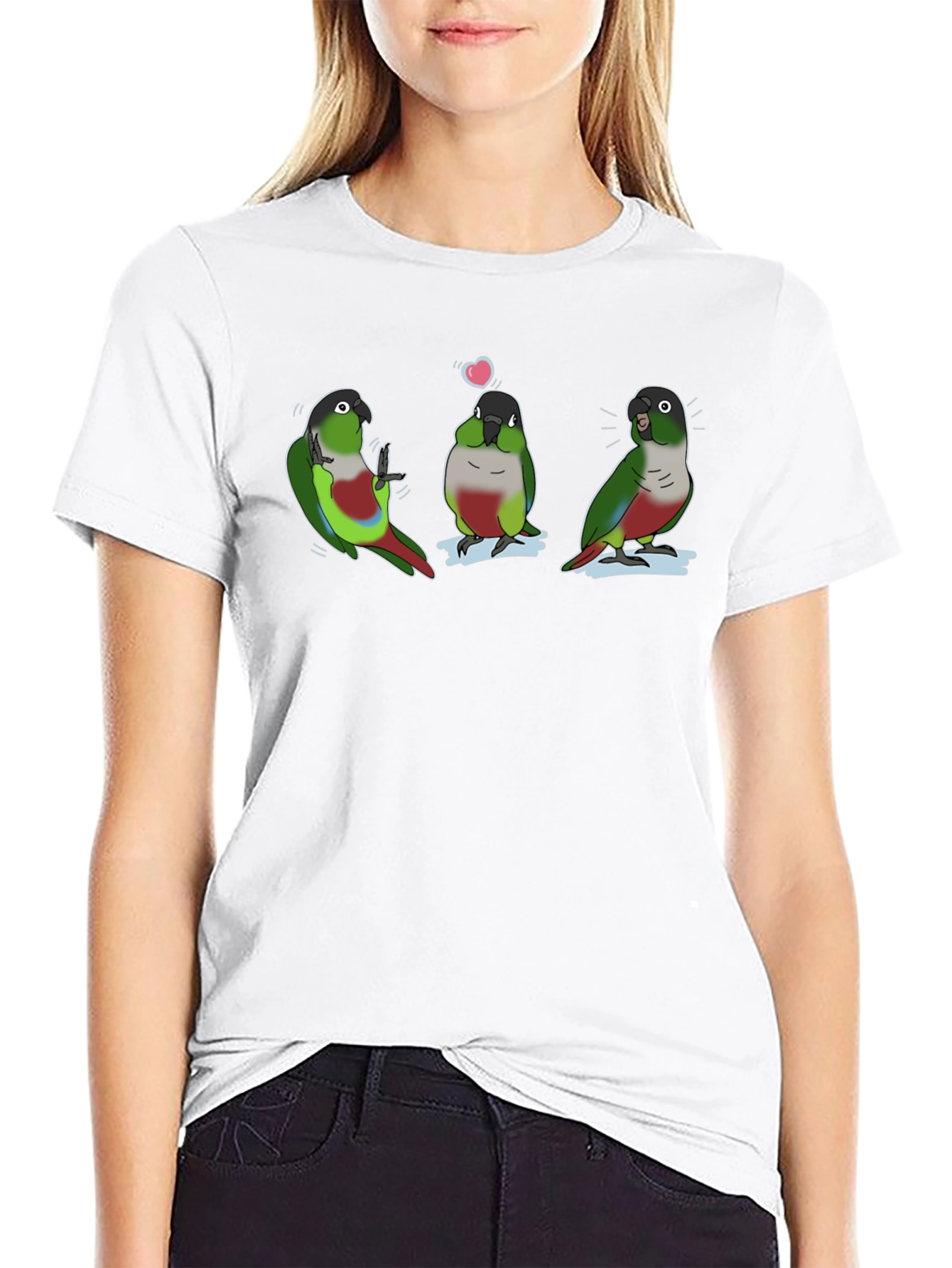 Cute Conure Parrot T-Shirt - Unique Bird Lover Gift