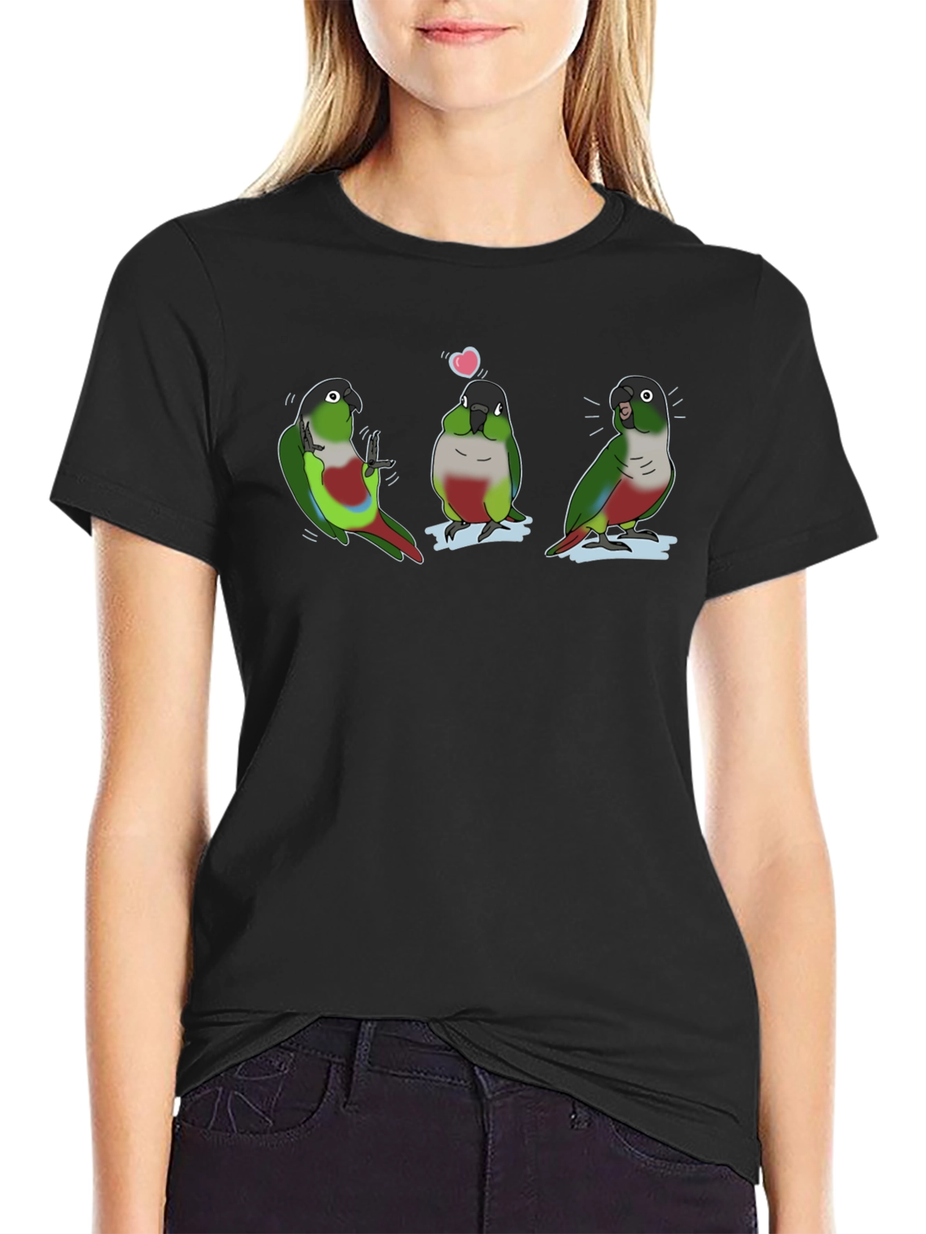 Cute Conure Parrot T-Shirt - Unique Bird Lover Gift