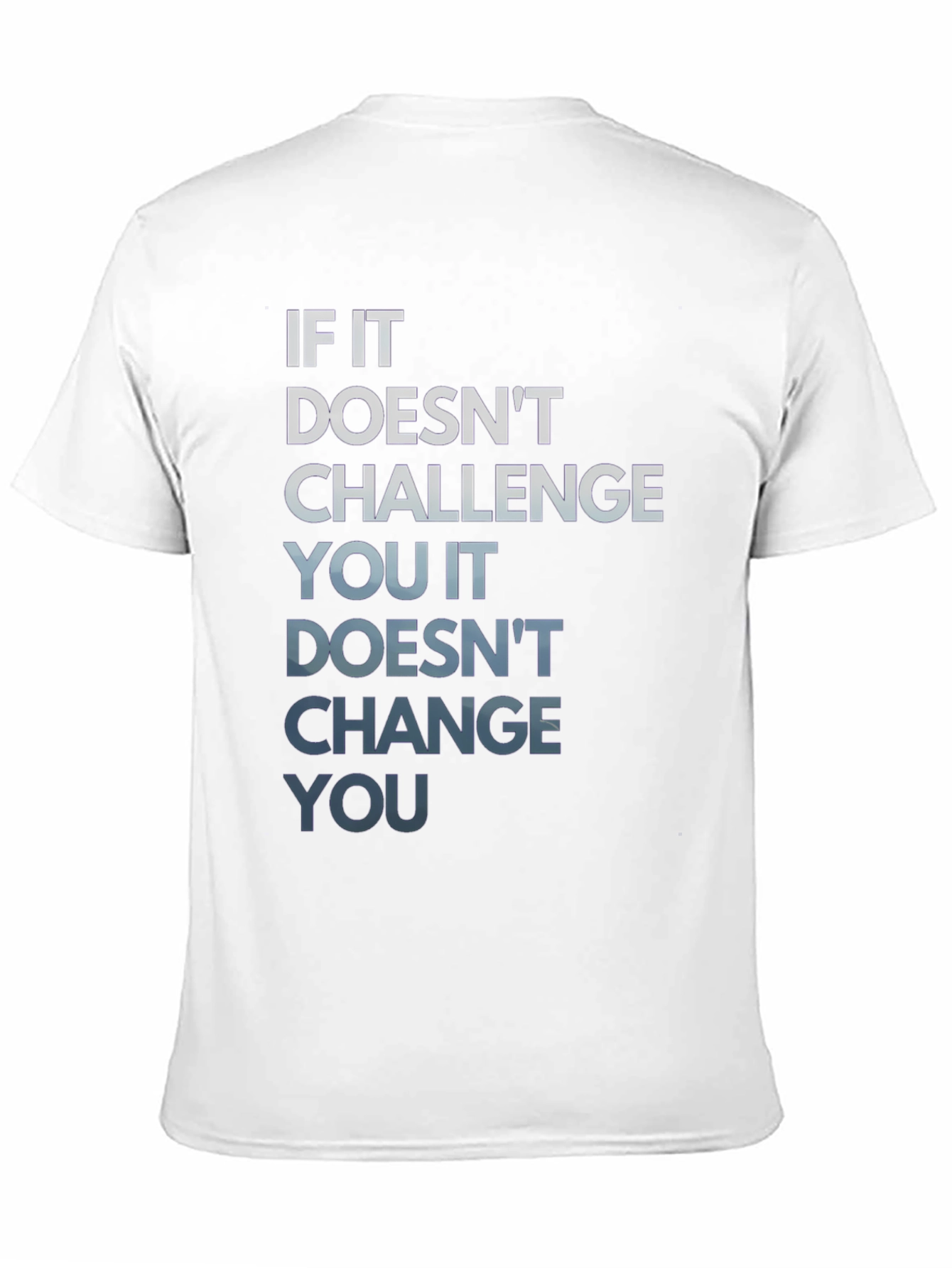 Motivational Graphic Tee - Challenge Changes You