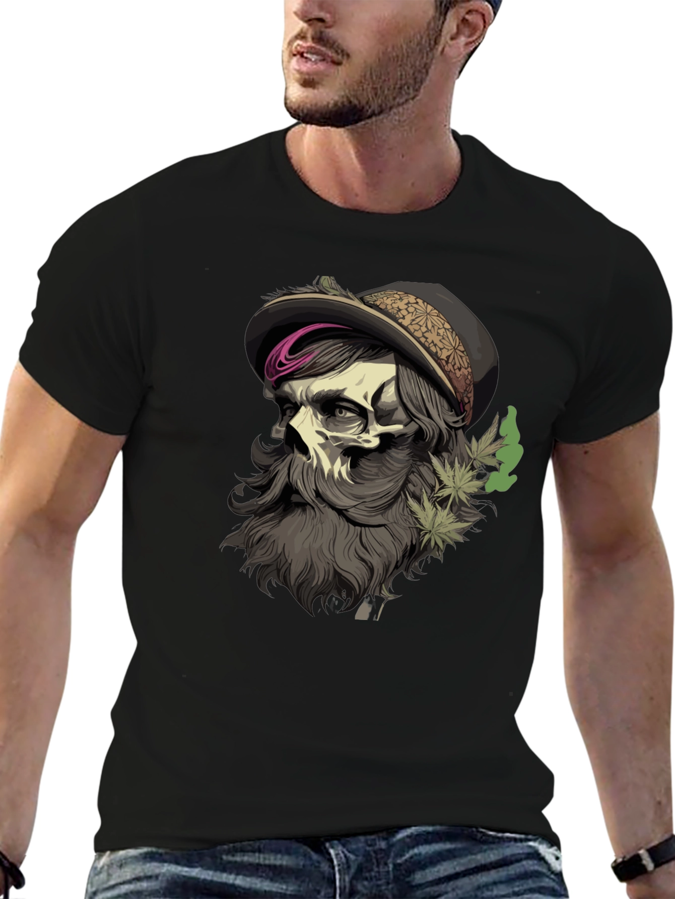 Skull Pirate T-Shirt - Unique Graphic Tee