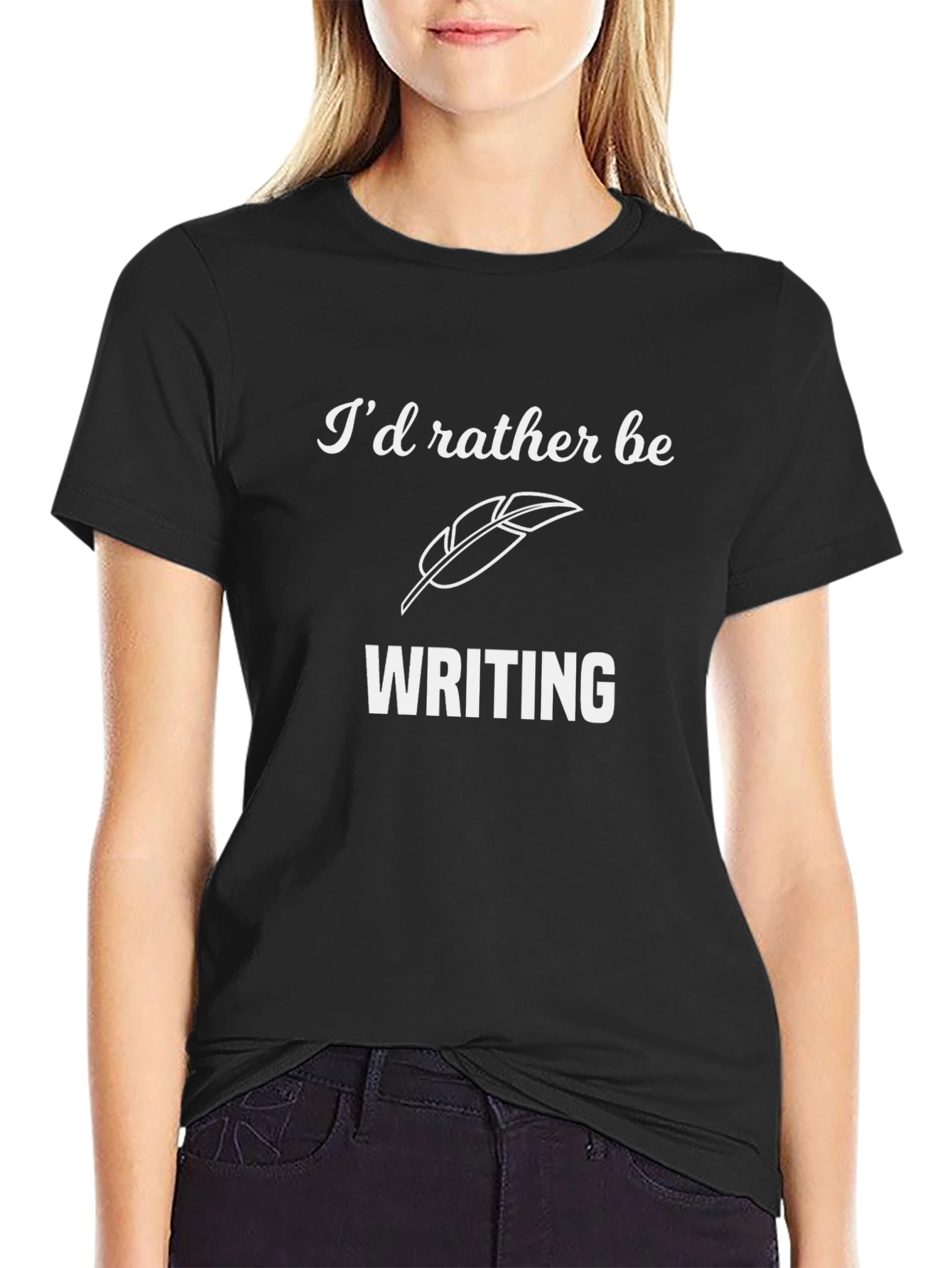 Id Rather Be Writing T-Shirt