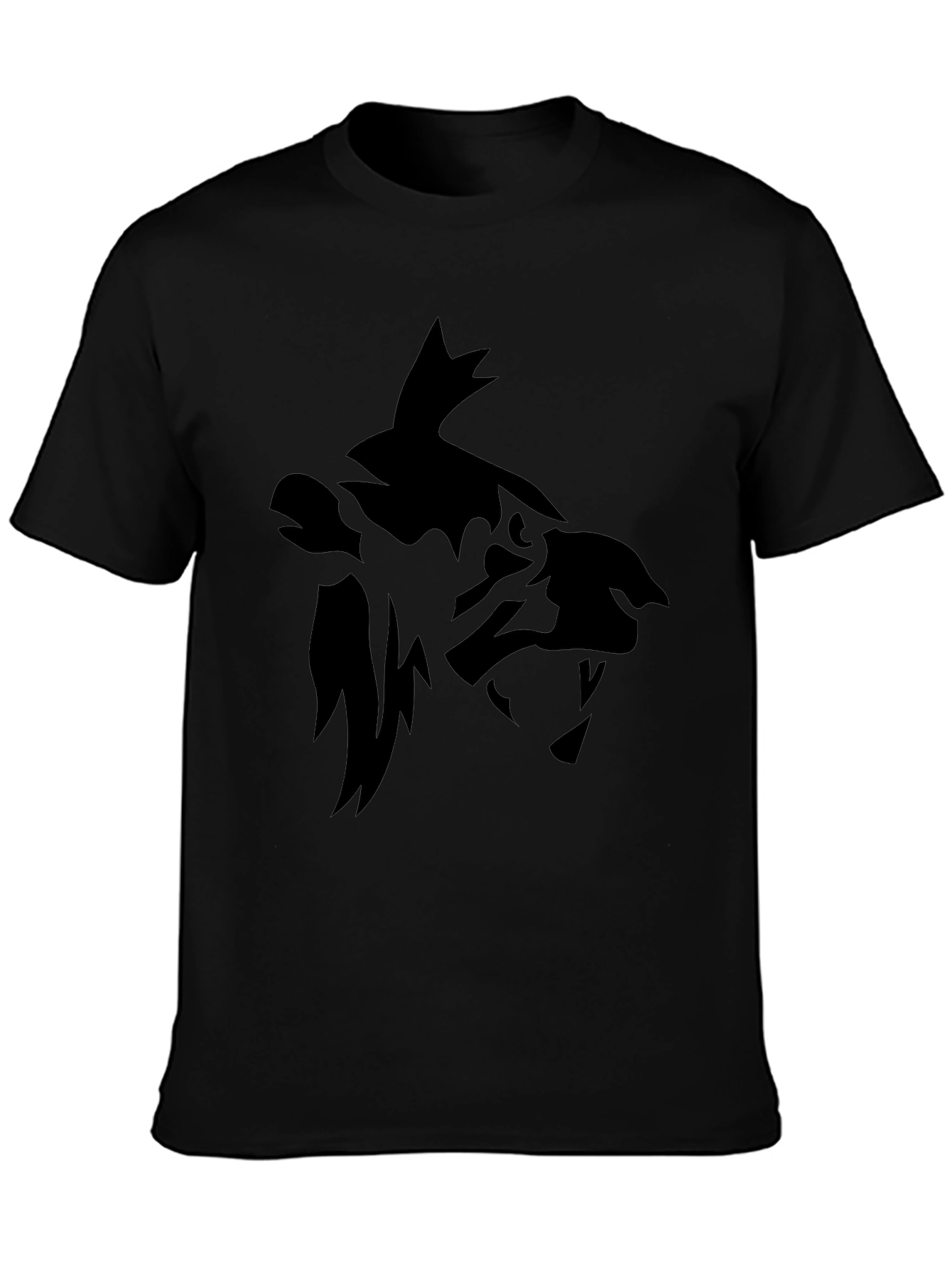 Lion Graphic Black T-Shirt - Bold & Stylish